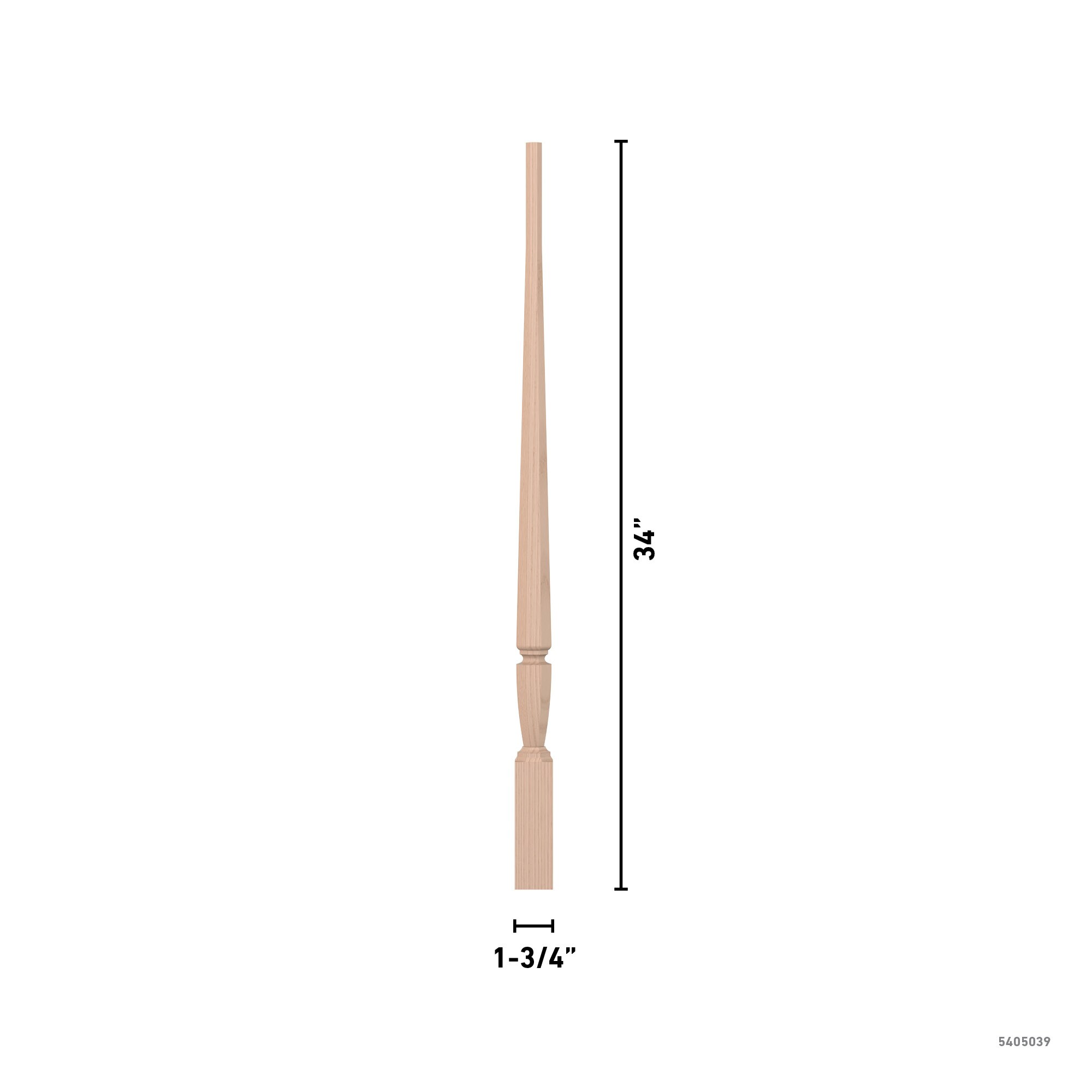 L.J. Smith Stair Systems LJP-20158-M 34 Interior-Stairpart-Balusters - View #4