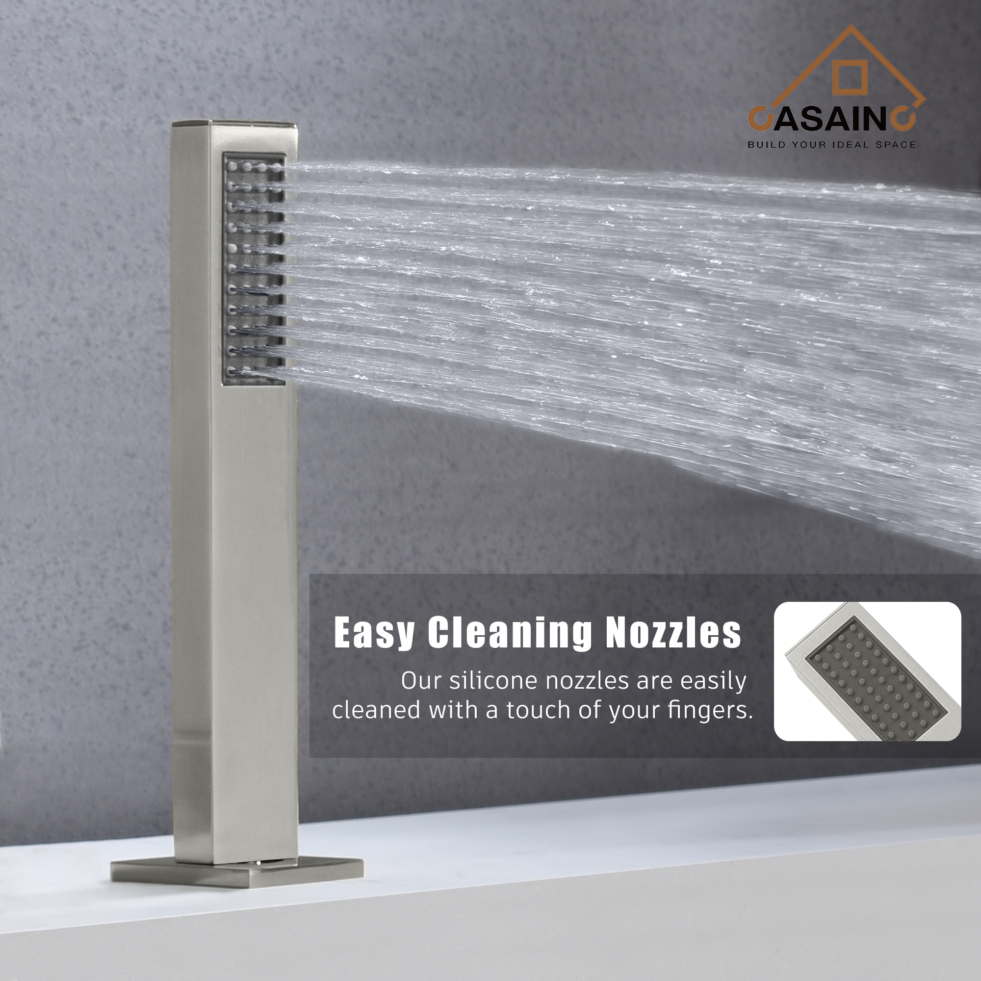 CASAINC M5437-BN Roman-Tub-Faucets - View #8