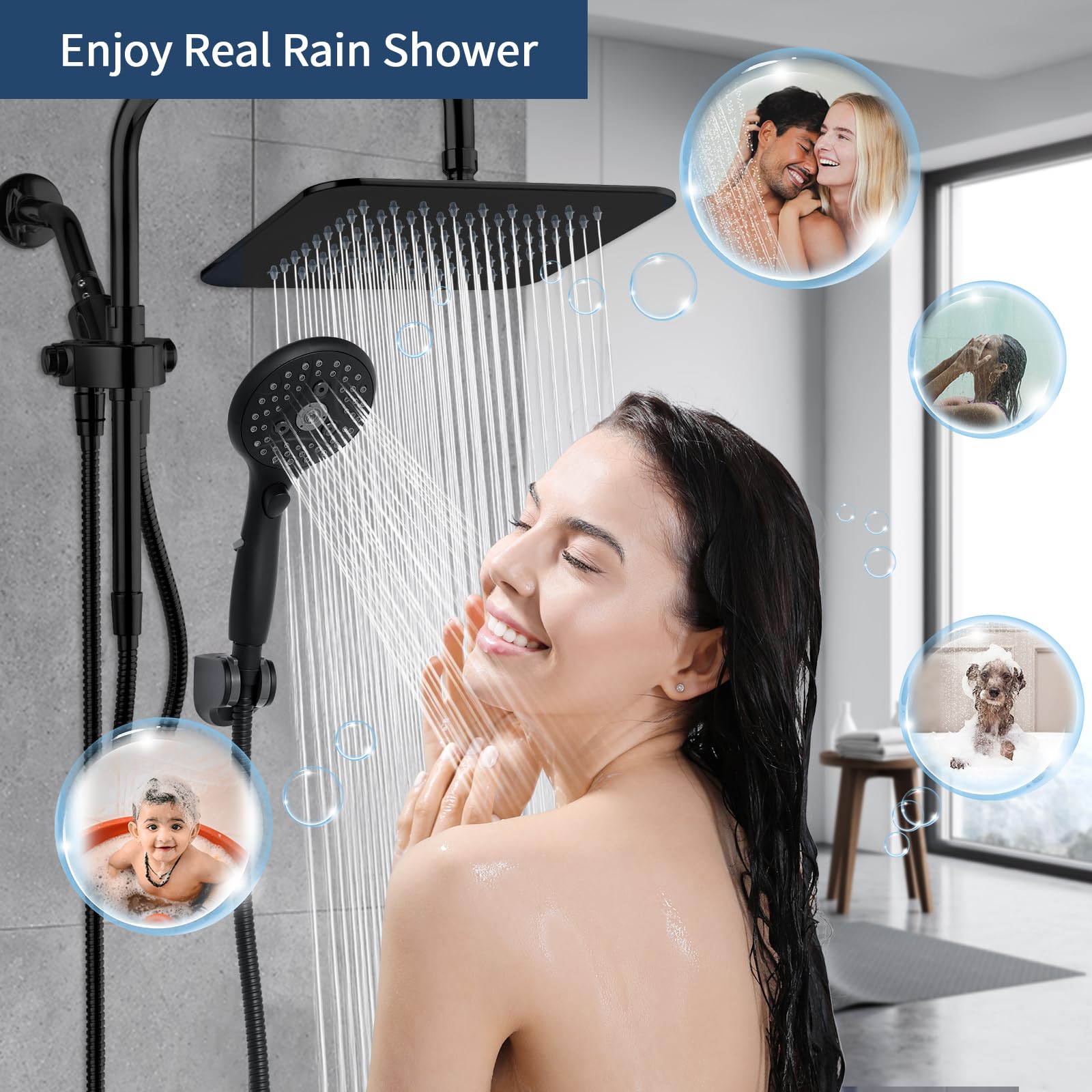 Lovav 5749848446667 Fixed-Showerhead - View #4