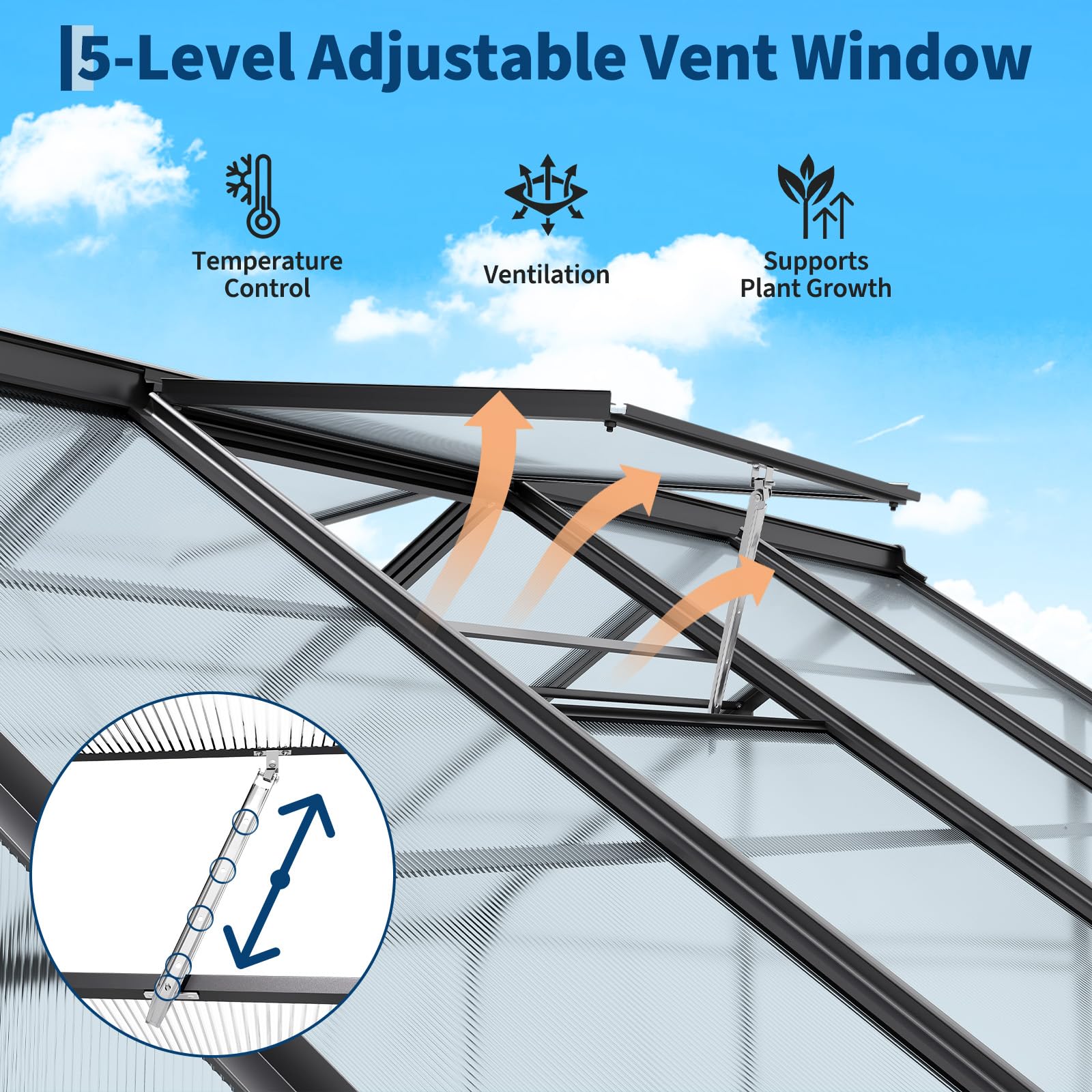 Garvee L513GLZL4ATV greenhouses - View #7