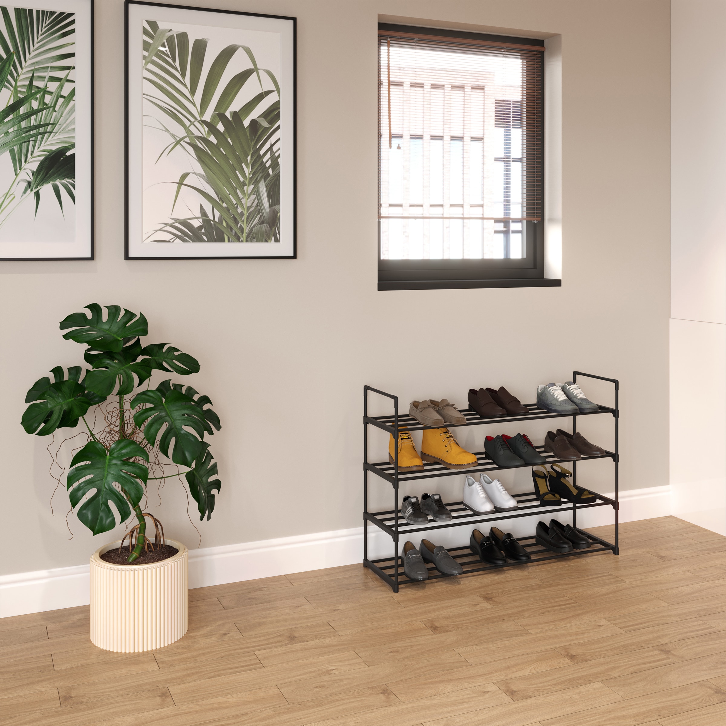 Home-Complete HC-2103-BLK Shoe-Racks - View #7