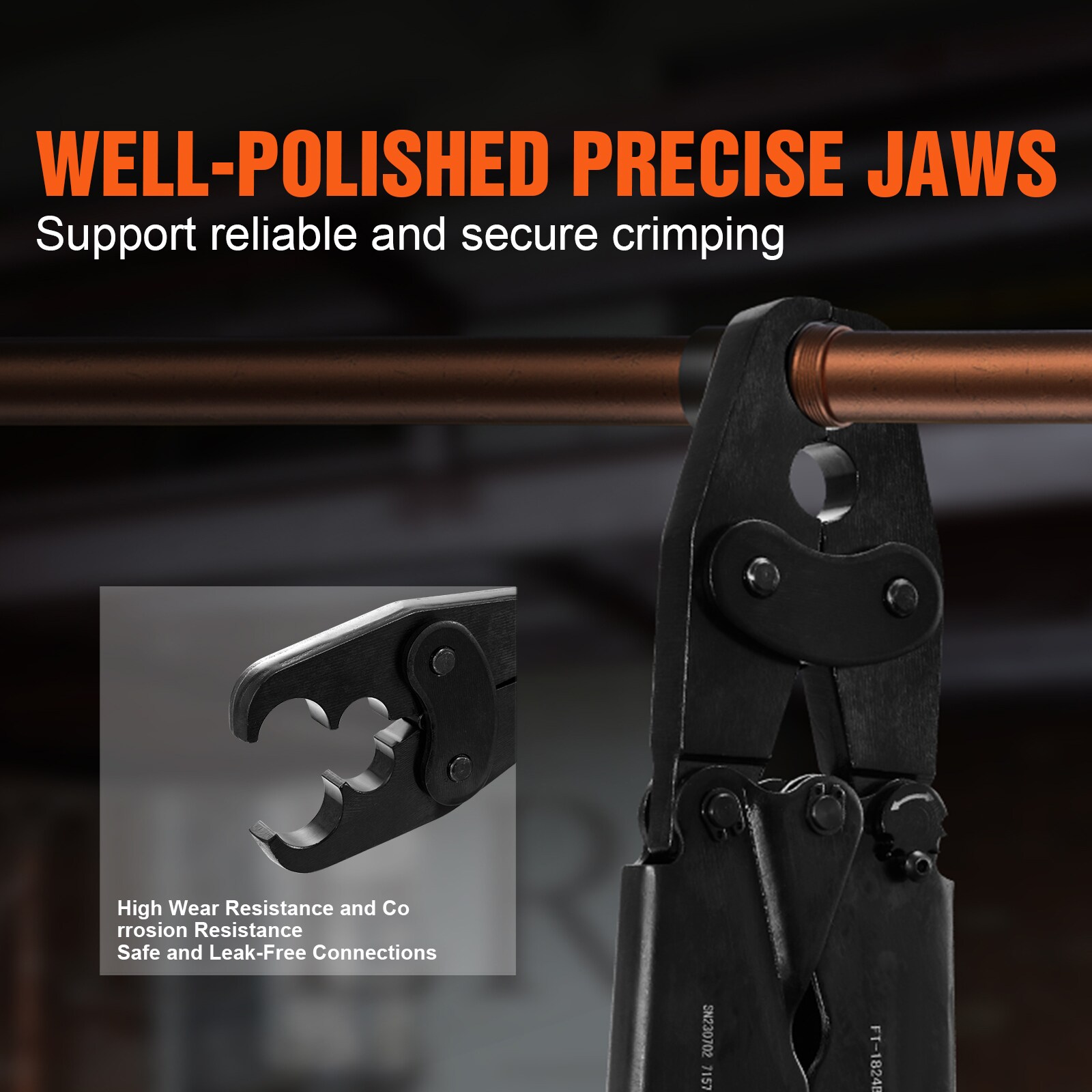 VEVOR SCSDSYJGPEX101700V0 Plumbing-Wrenches-Spec-Tools - View #3