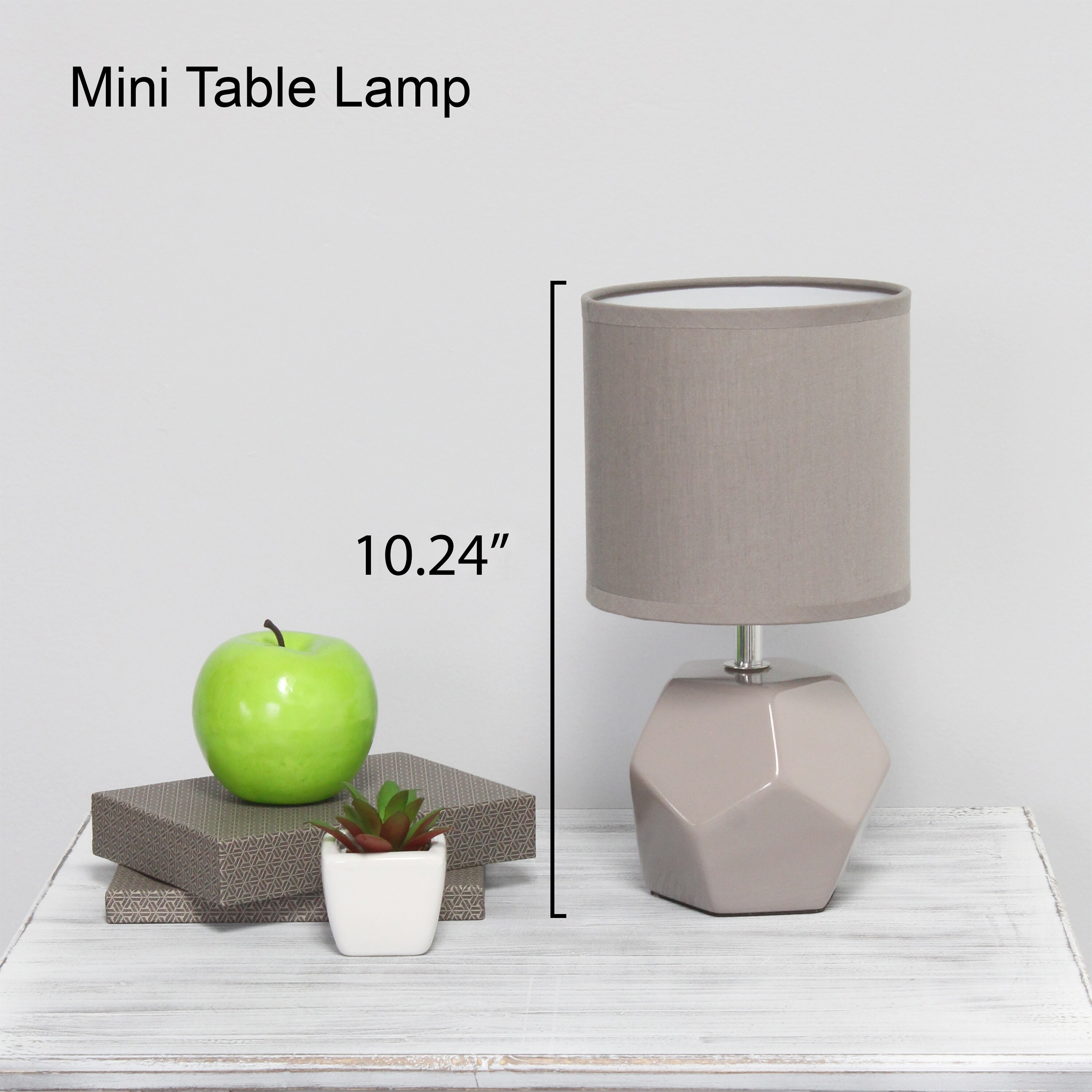Simple Designs LT2065-GRY Table-Lamps - View #4