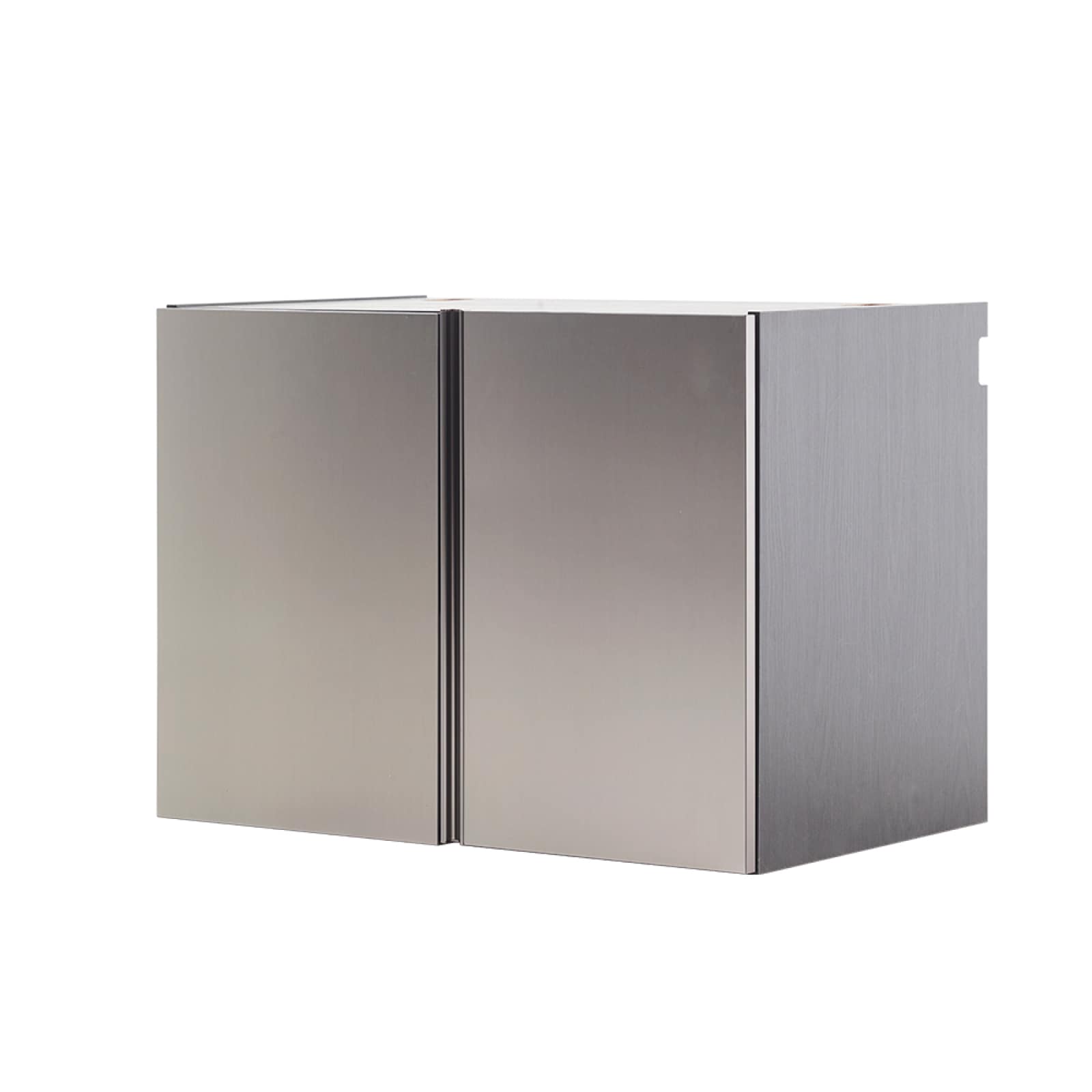 CHITA Modern Wall Mounted Door Storage Cabinet with Wall Mounted Soft Close Hardware for Home Storage and Organization Dark Gray