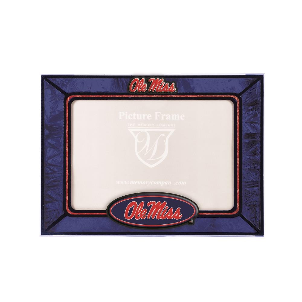 The Memory Company COL-MS-1790 Mississippi Rebels Team Glass Picture Frame