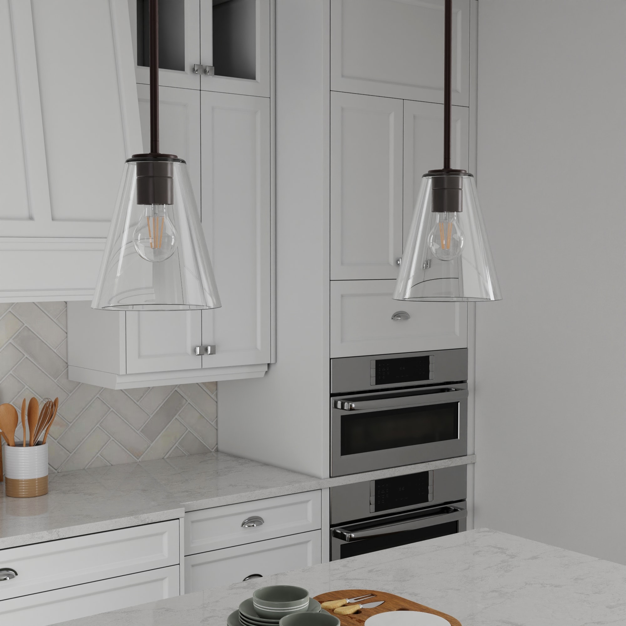 Style Selections CPR1OSB Pendant-Lights - View #5