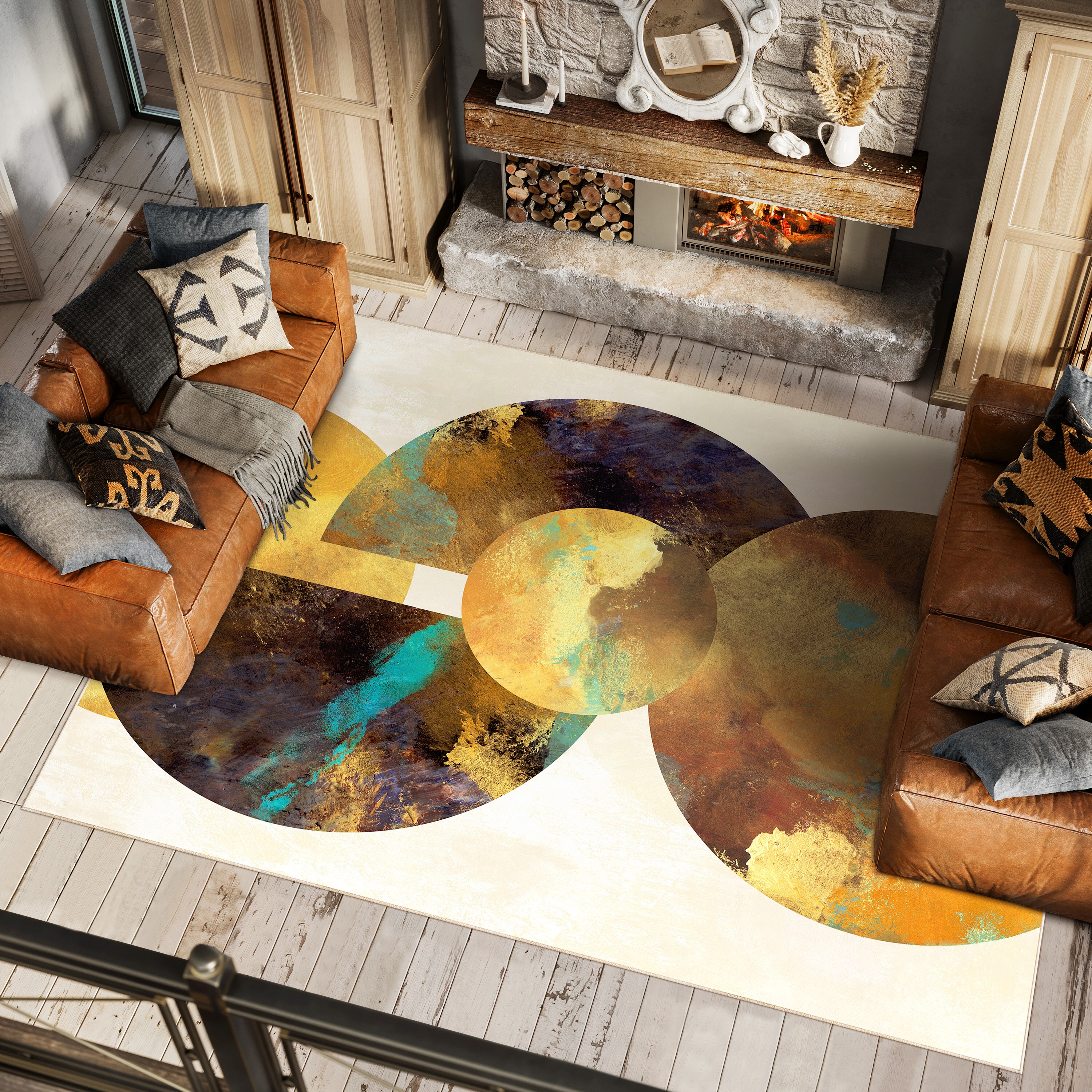 Empire Art Direct TDA-PI937A-0810C2 rugs - View #2