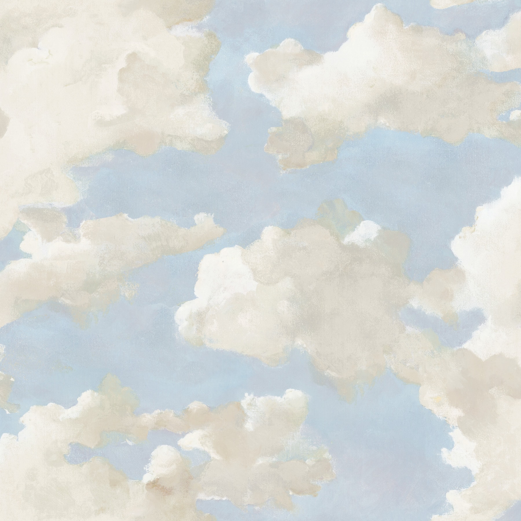 Buy Watercolor Clouds Wallpaper Peel and Stick Minimal Hand Drawn Online in  India  Etsy