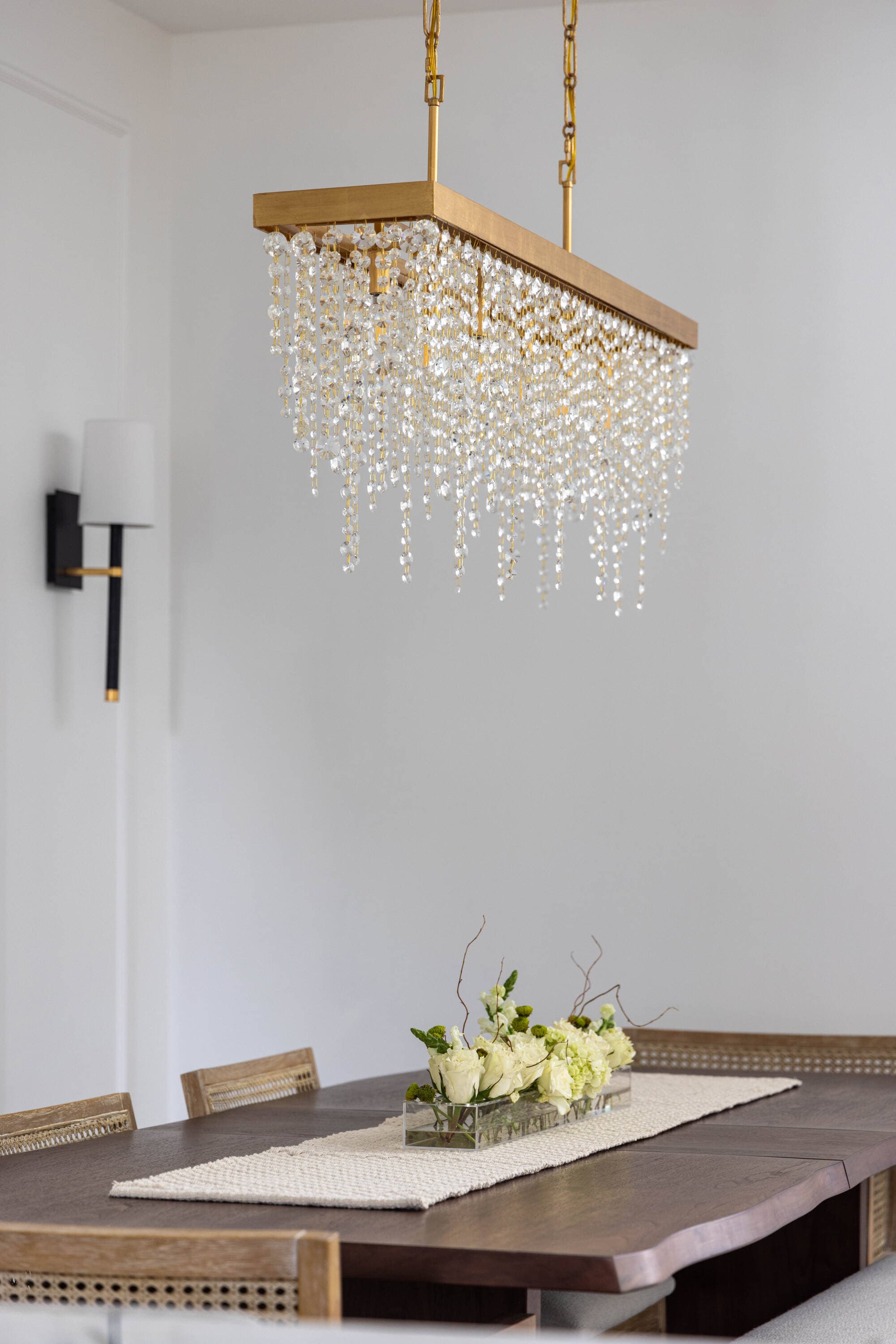 Antique Gold Elegance 6-Light Chandelier with Hand Cut Crystal