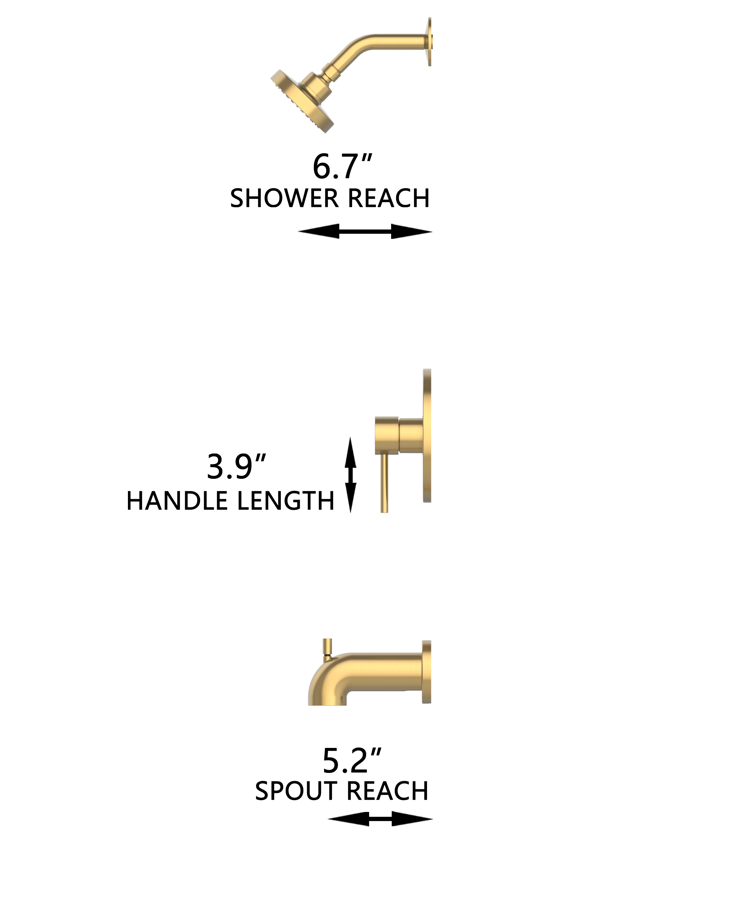 Project Source 65873X-134408 Tub-Shower-Faucets - View #3