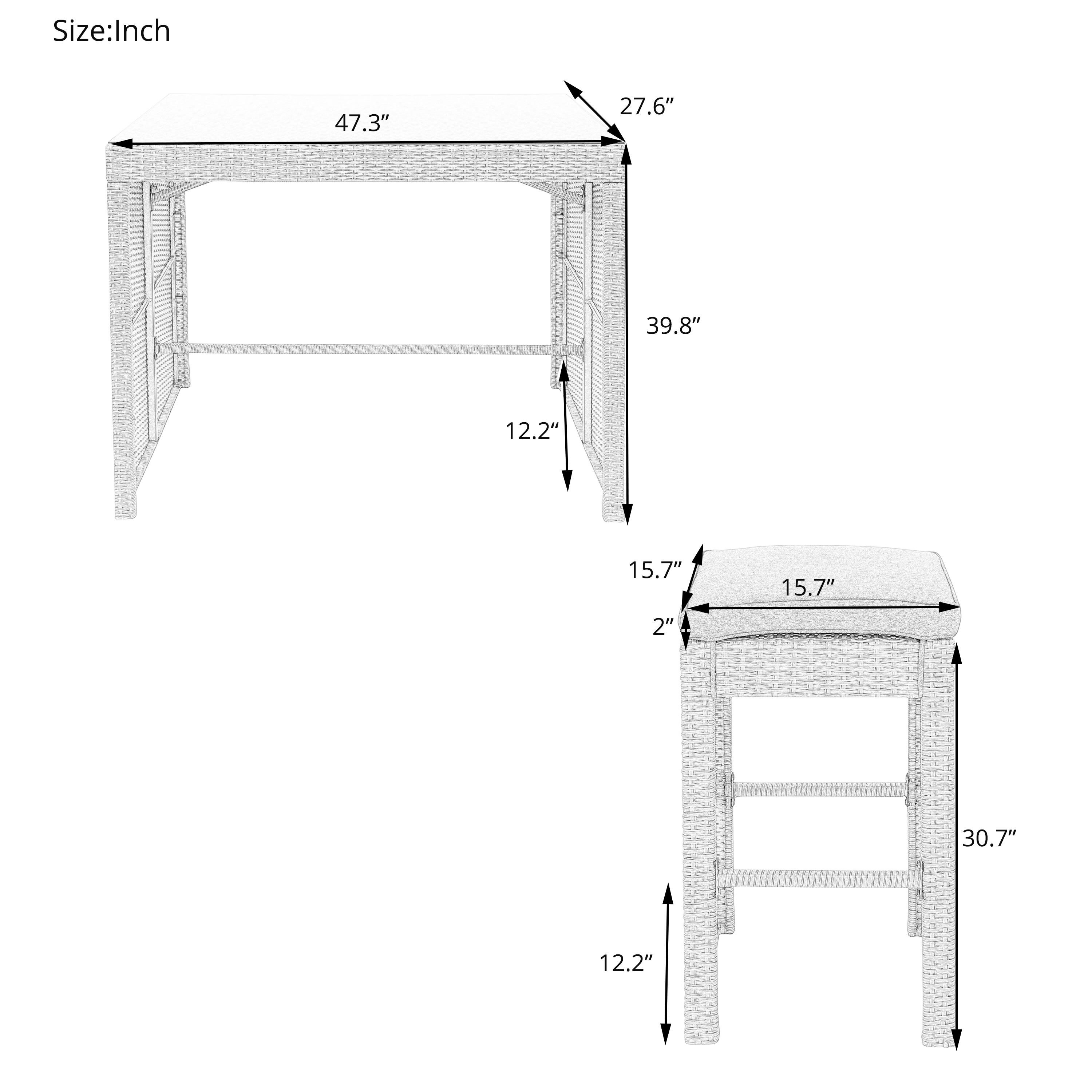 Bayfeve BFTP-238AAD Patio-Dining-Sets - View #16