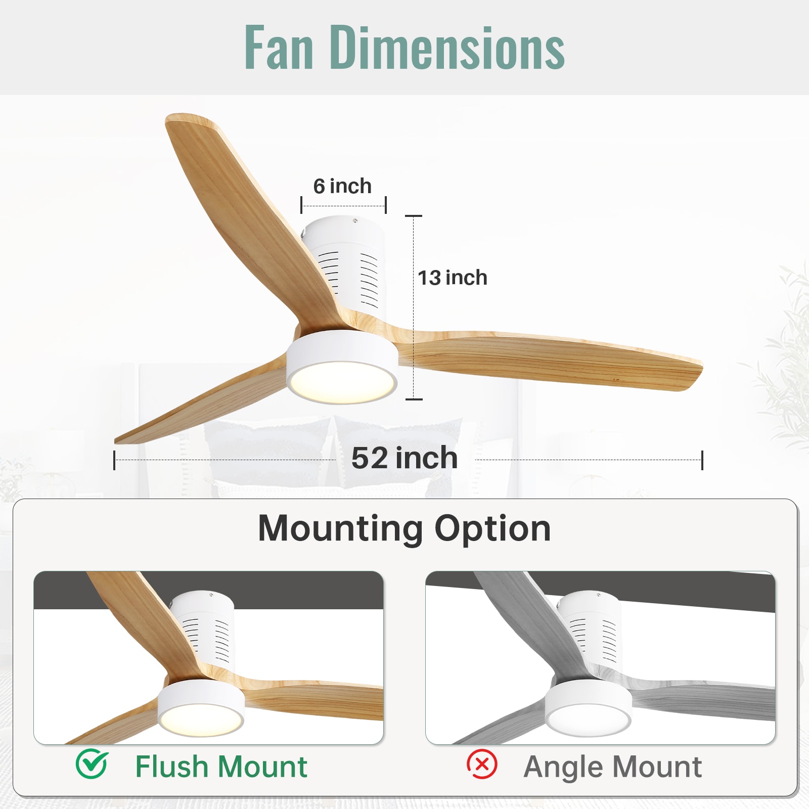Sofucor LS-52245-WH-DC-YM-W1 Ceiling-Fans - View #8