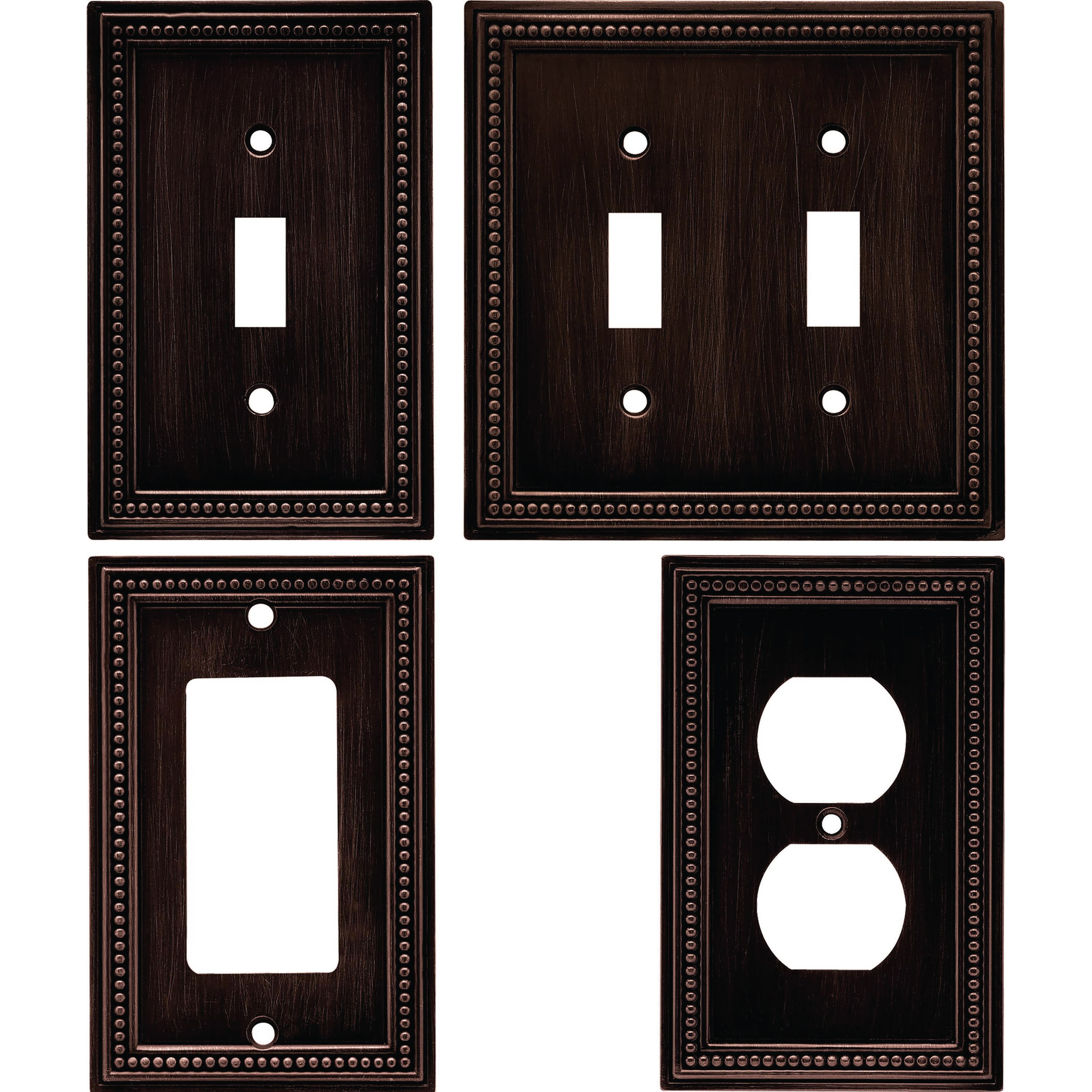 allen + roth W10604-VBR-C Electrical-Wall-Plates - View #4