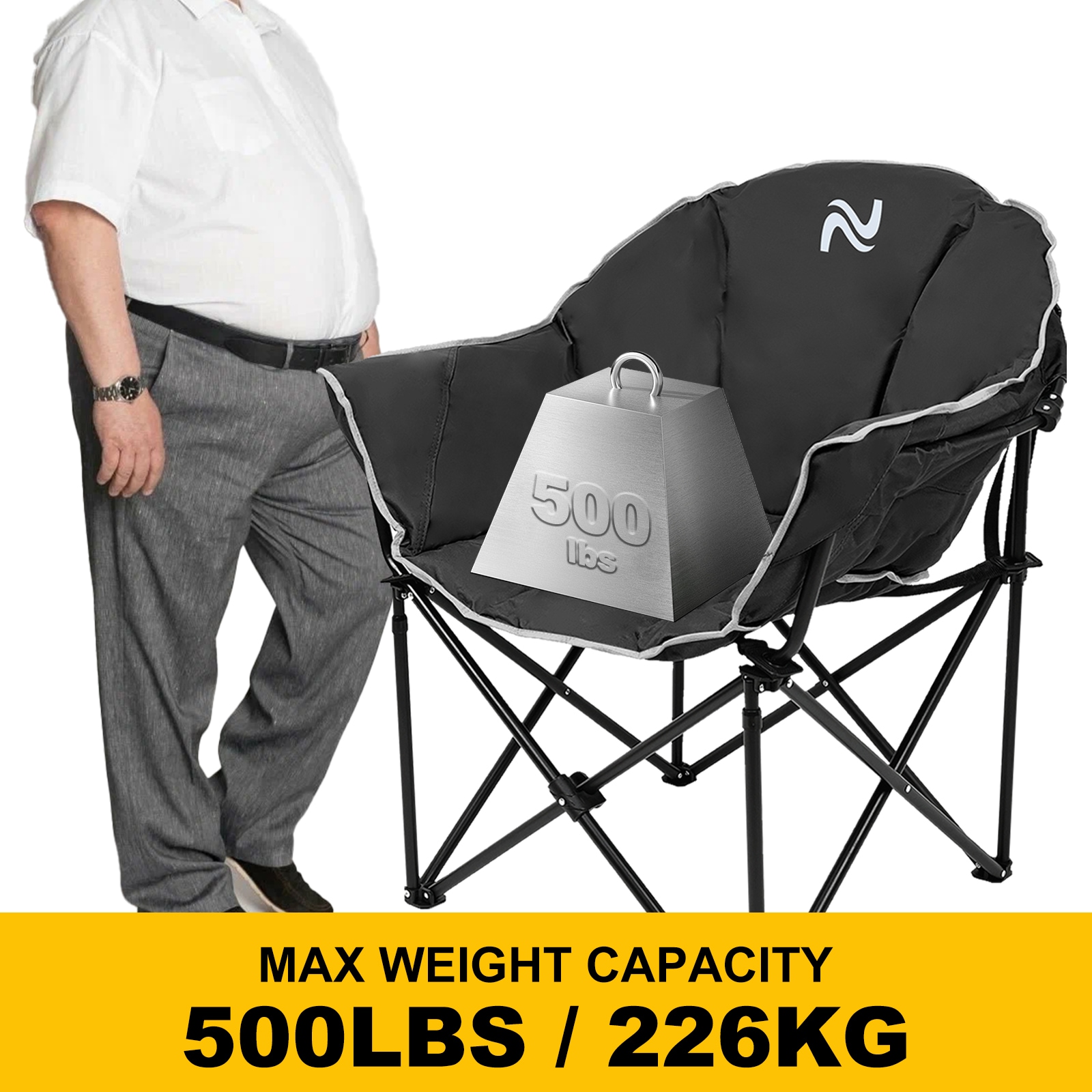 Esazn I1327138-BK-TWINFL Beach-Camping-Chairs - View #8