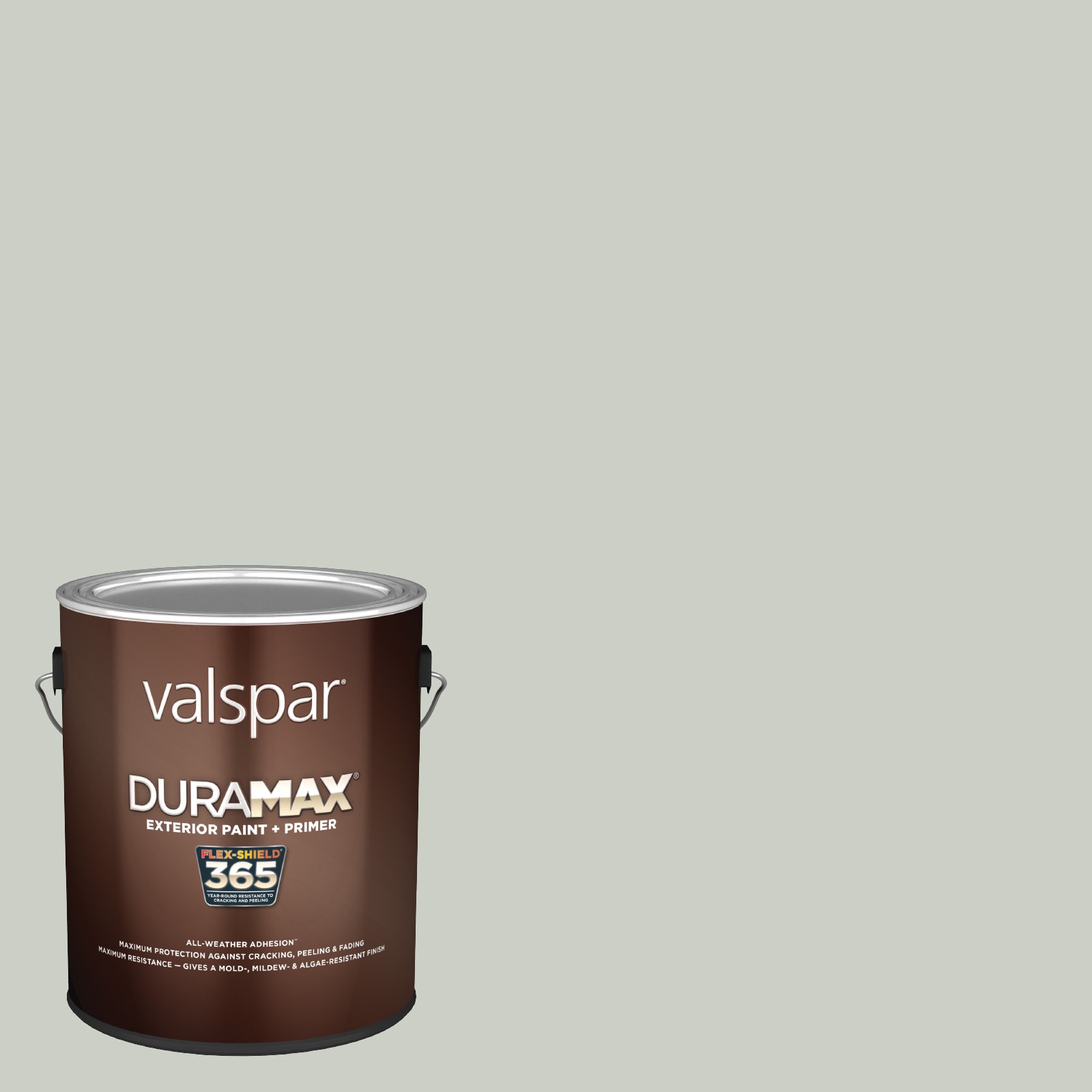 Valspar Duramax Semi-gloss Sparkling Sage 5005-3b Latex Exterior Paint ...