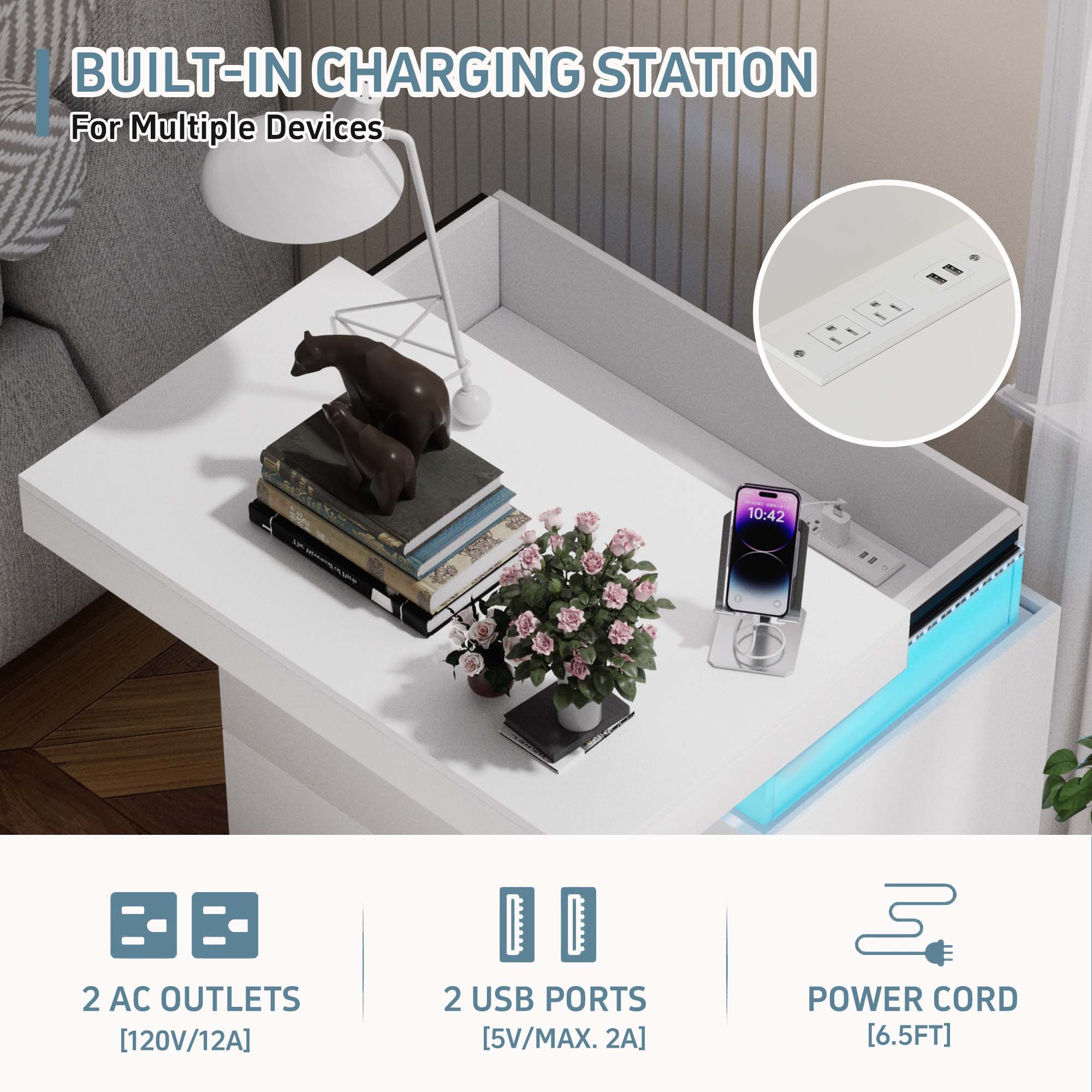 Sunrinx MG12-IF-40 nightstands - View #3