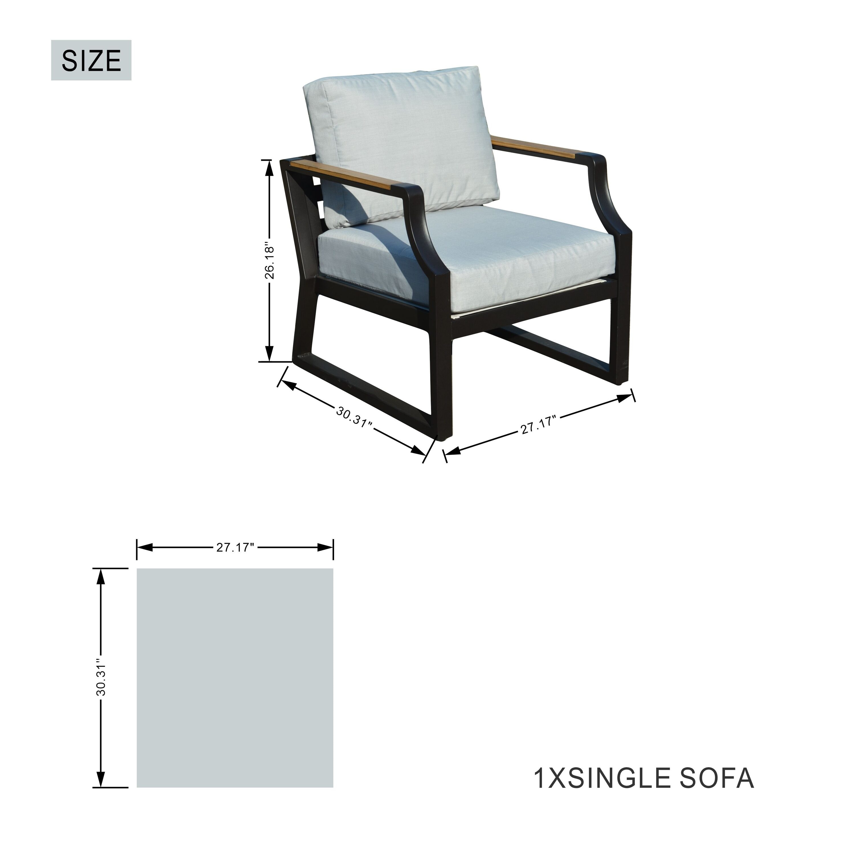 Direct Wicker DWS-2101-BK Patio-Conversation-Sets - View #13