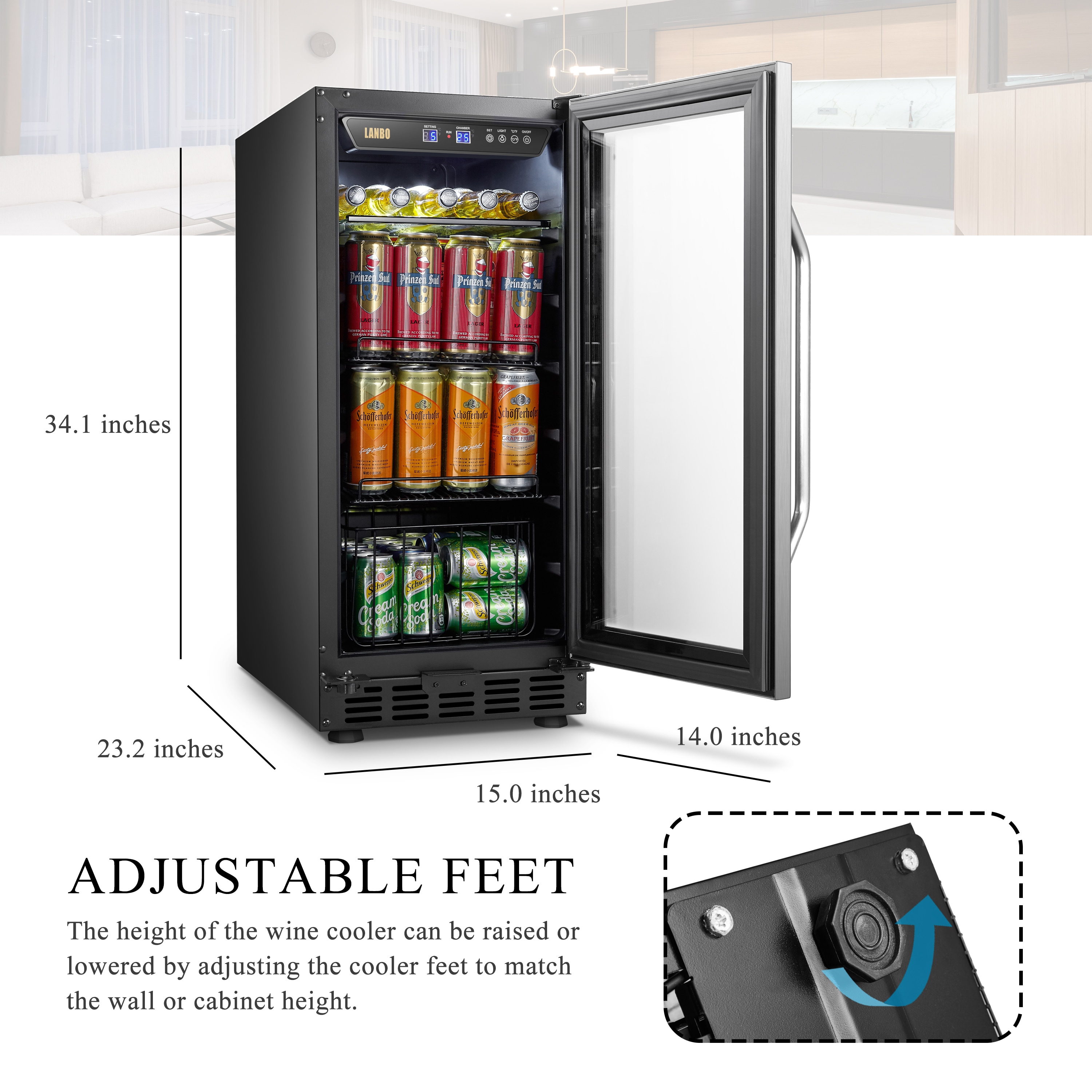 LANBO LB80BC Wine-Chillers - View #13
