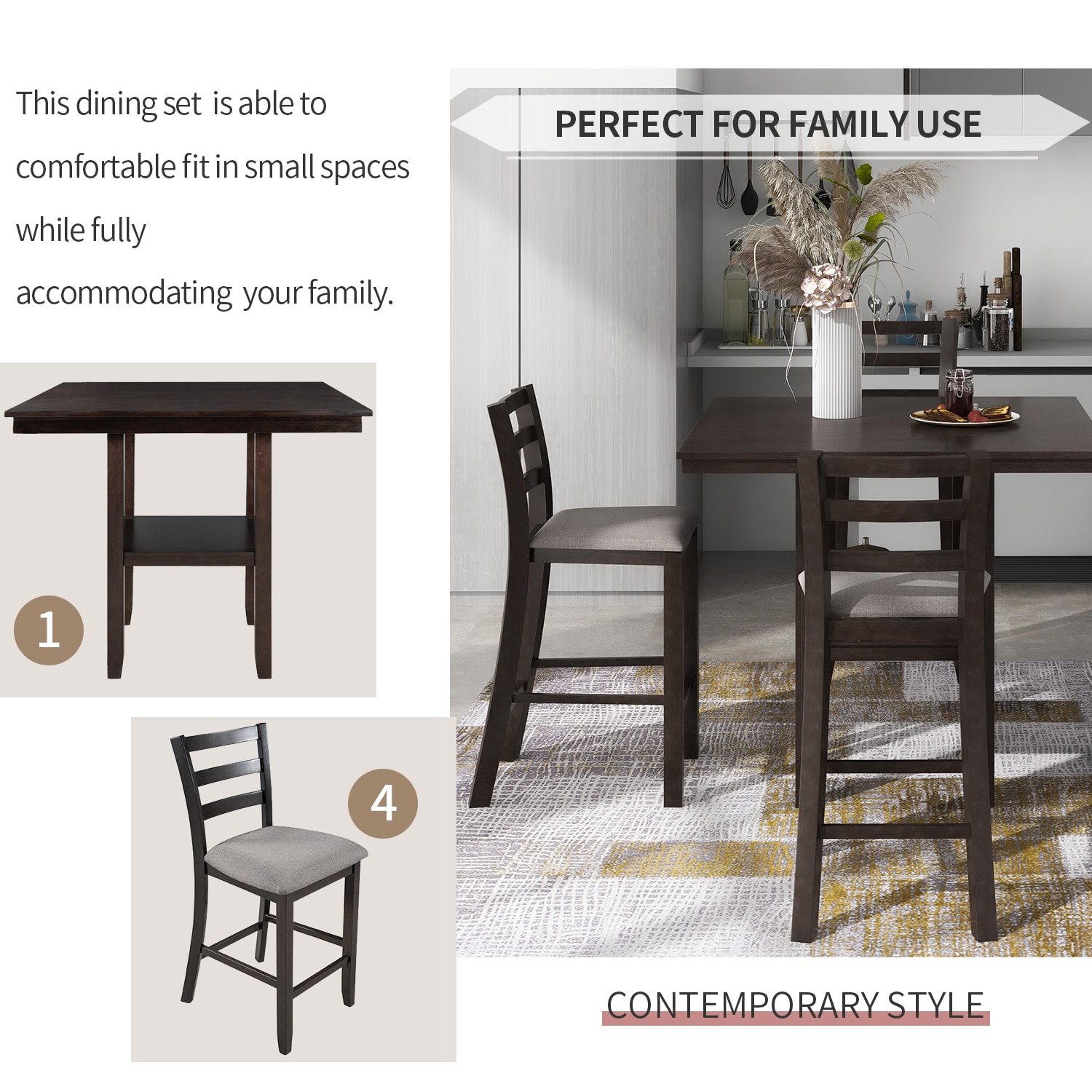 CASAINC TR-ST000030AAP Dining-Sets - View #5