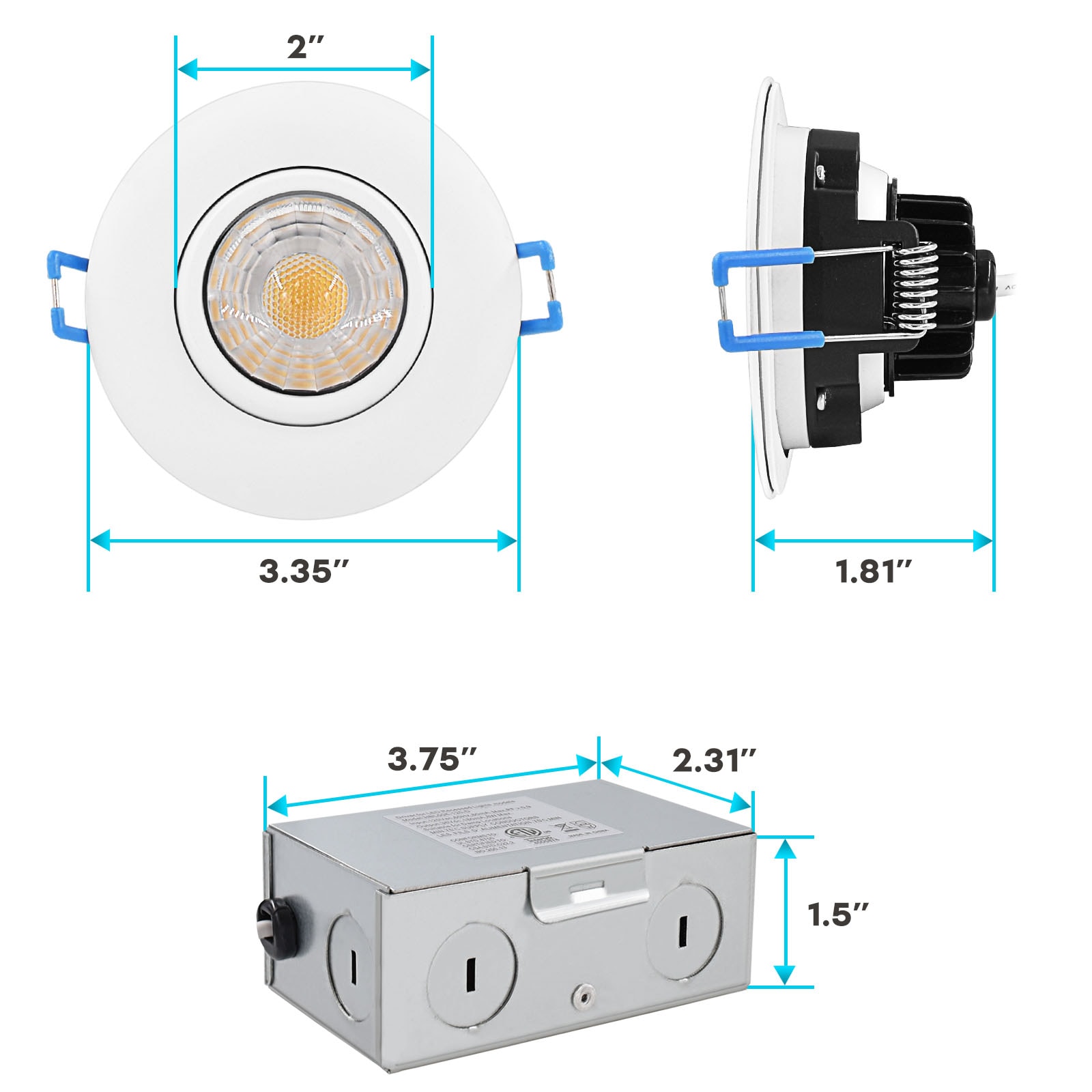 Luxrite LR23220-1PK Led-Retrofit-Downlight - View #10