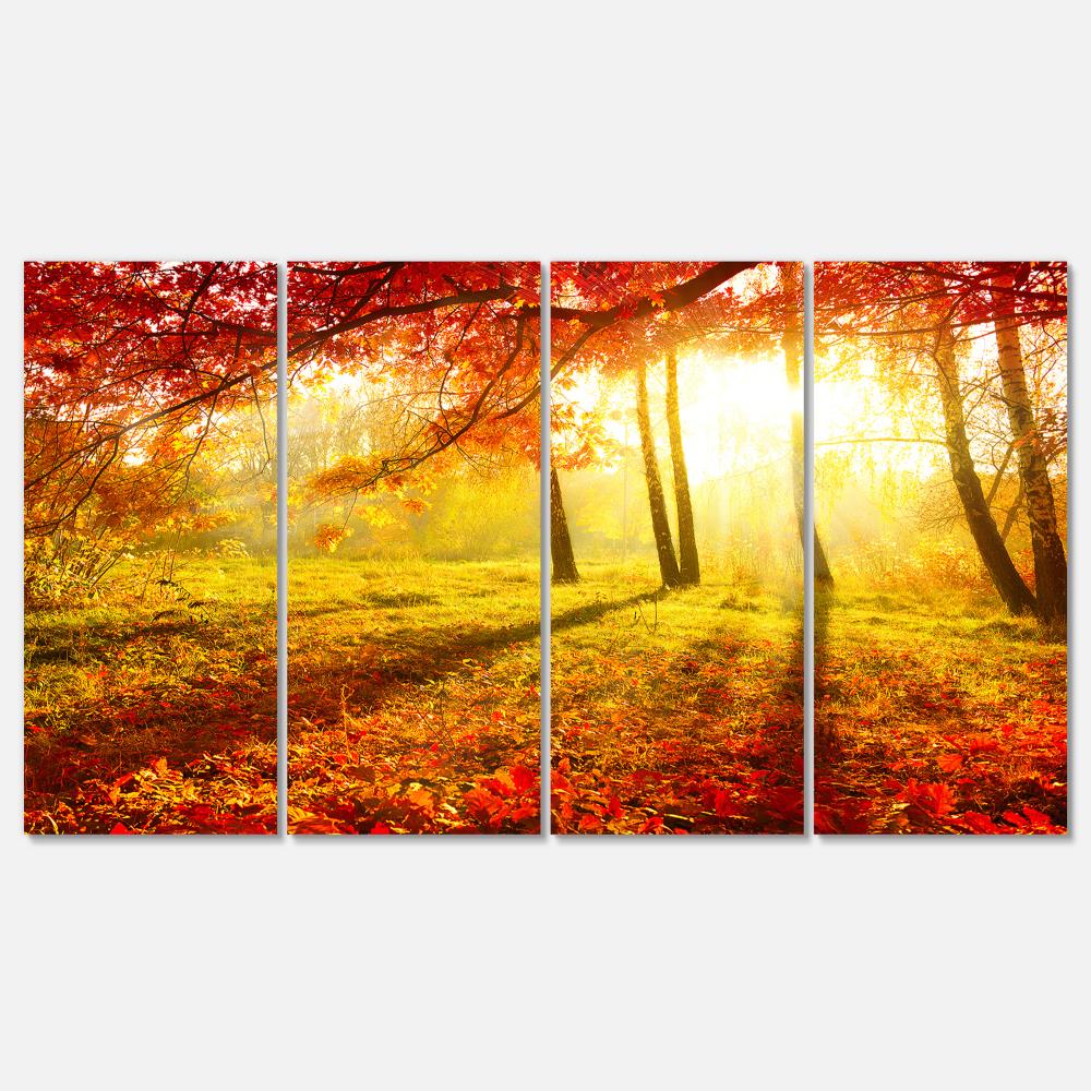 Designart PT14885-271 28-Inches H x 48-Inches W Landscape Canvas Print