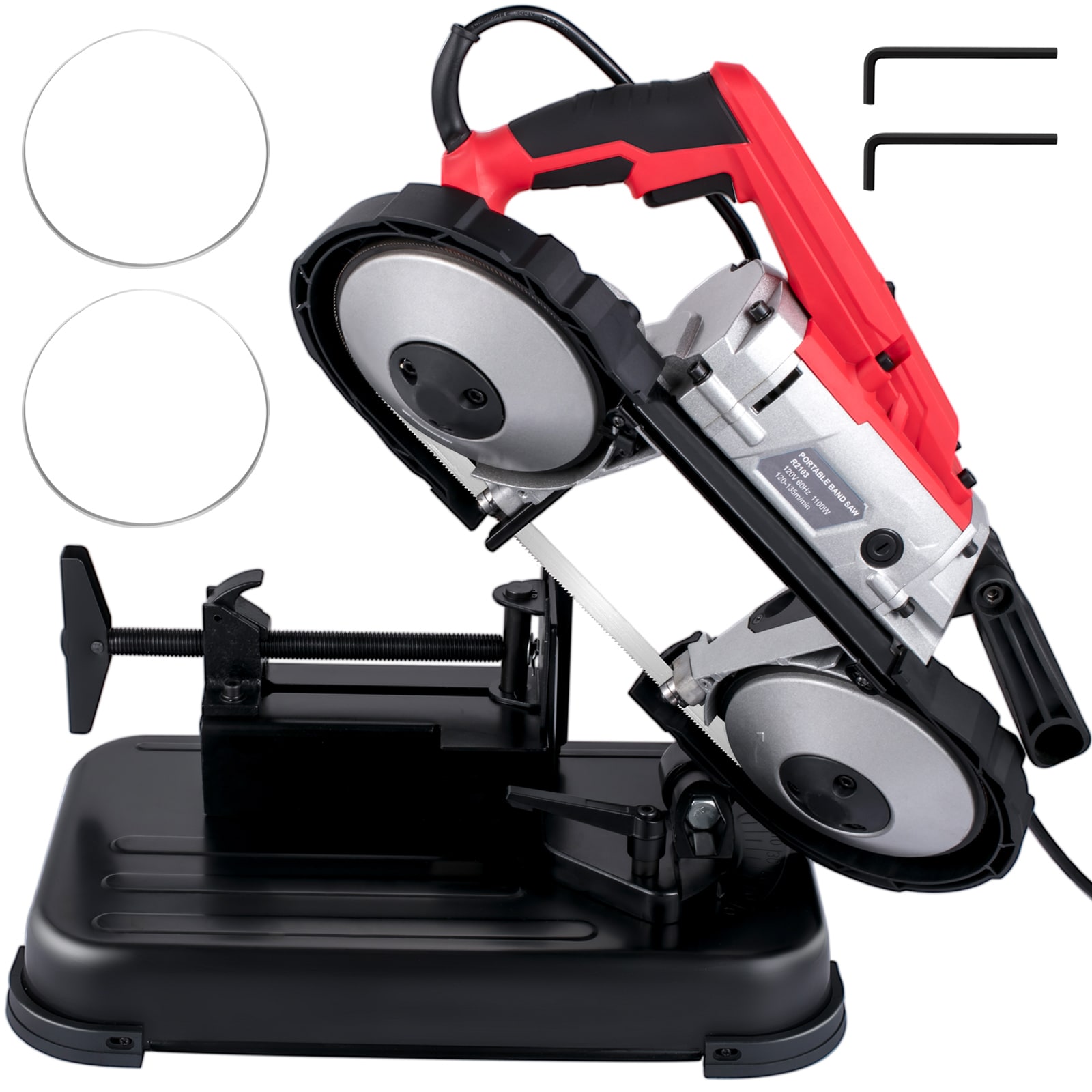 SVOPES 10-Amps 110-Volts 5-Inches Portable Band Saw ( Battery Not Included ) #SVOPESBXSD5IN01927V1