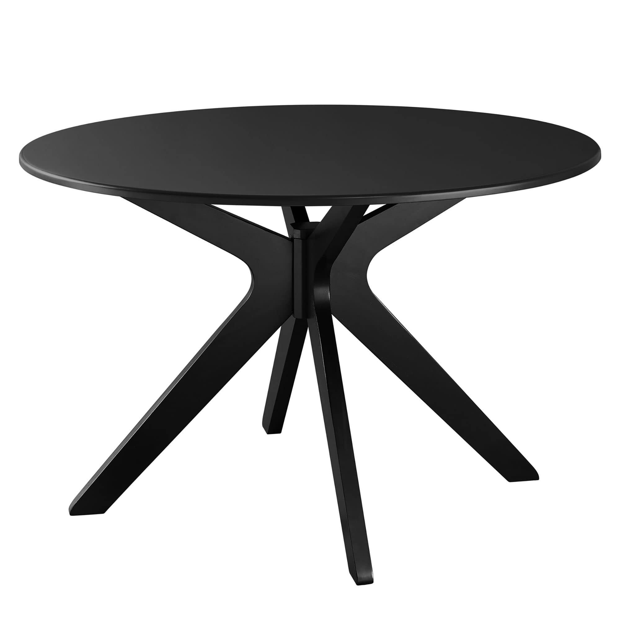 Modway Traverse 47-in Dining Table in Black one_size | EEI-5510-BLK-BLK