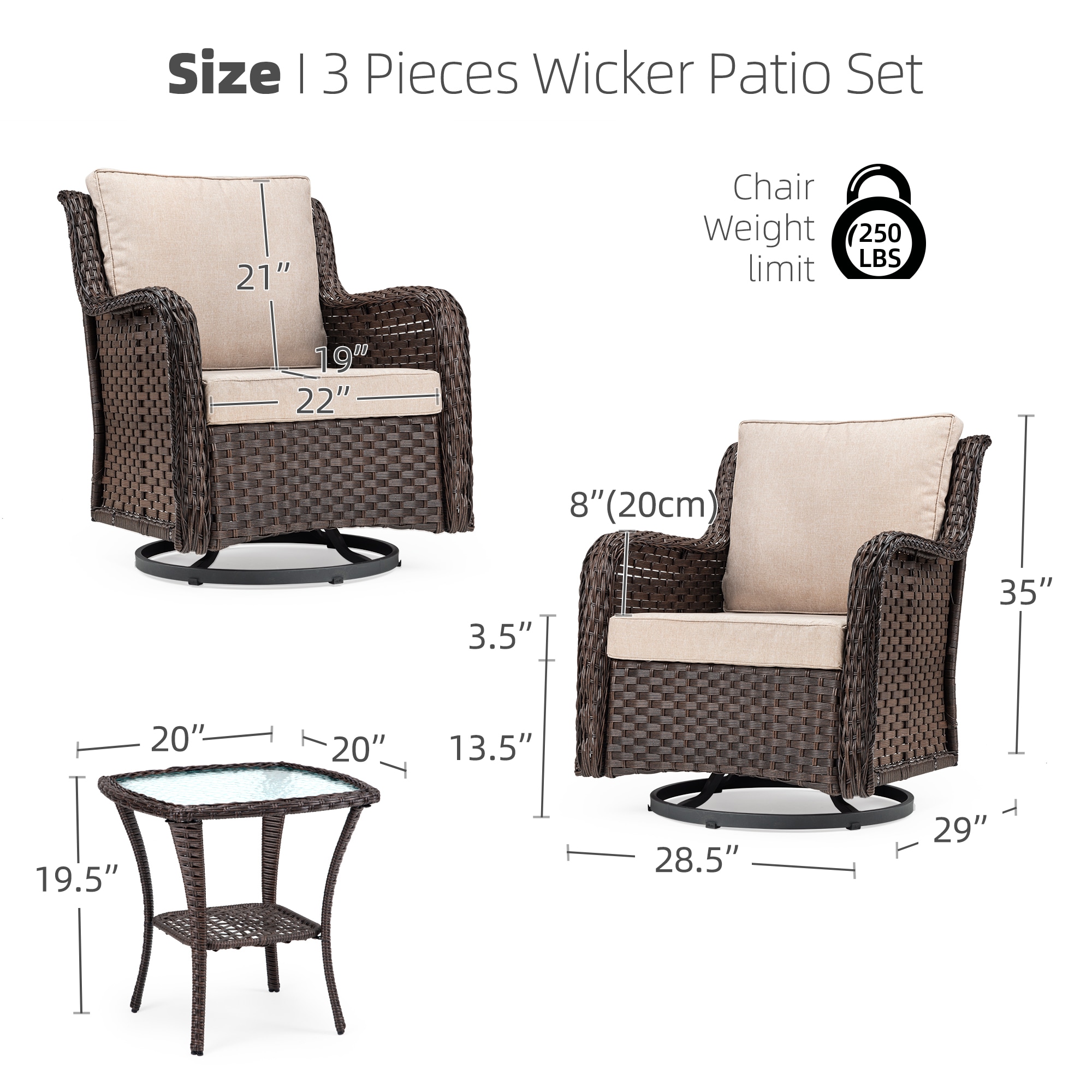 Garvee PHO0QMVWY0J001 Patio-Chairs - View #4