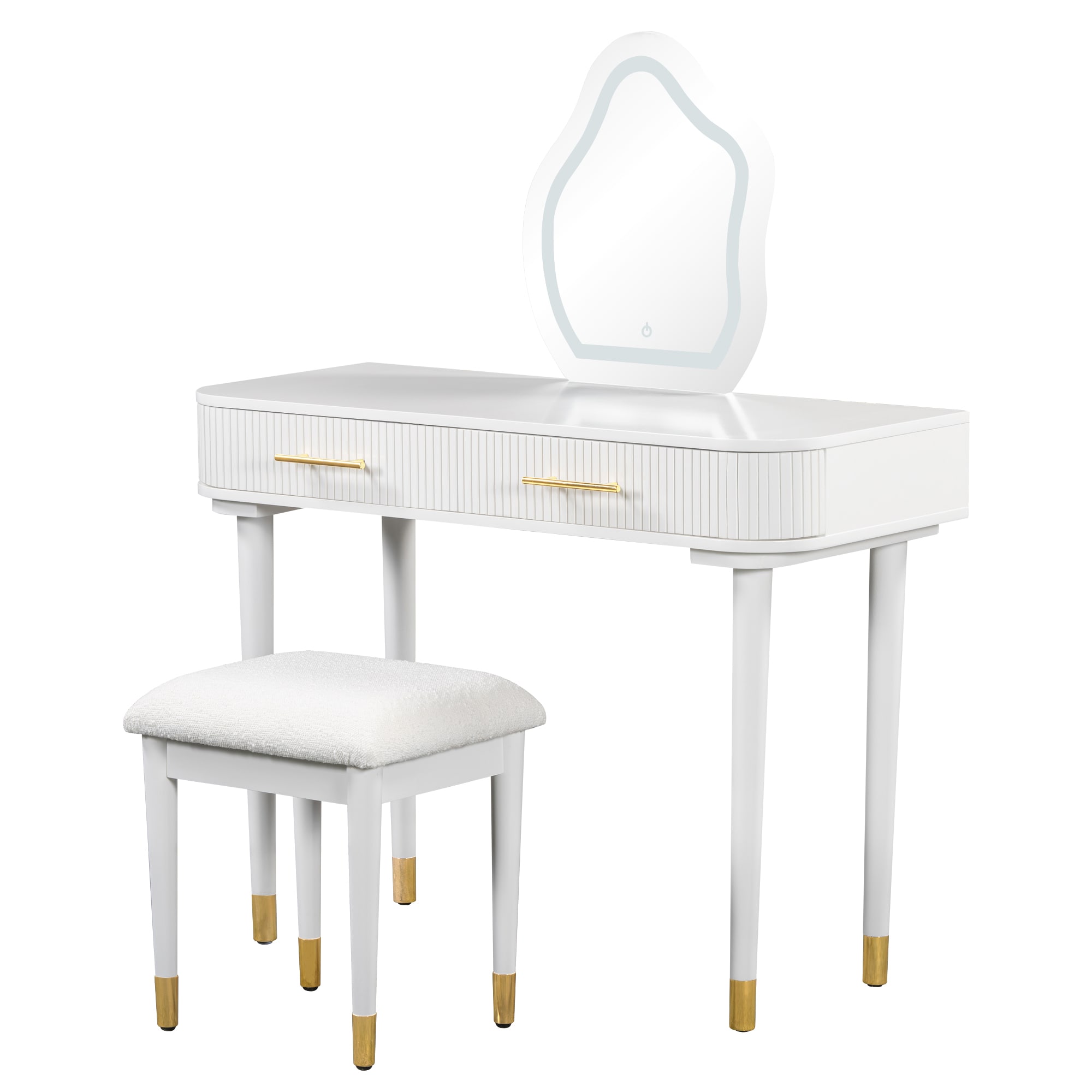 SINOFURN SYD250010WT Bedroom-Vanities - View #12