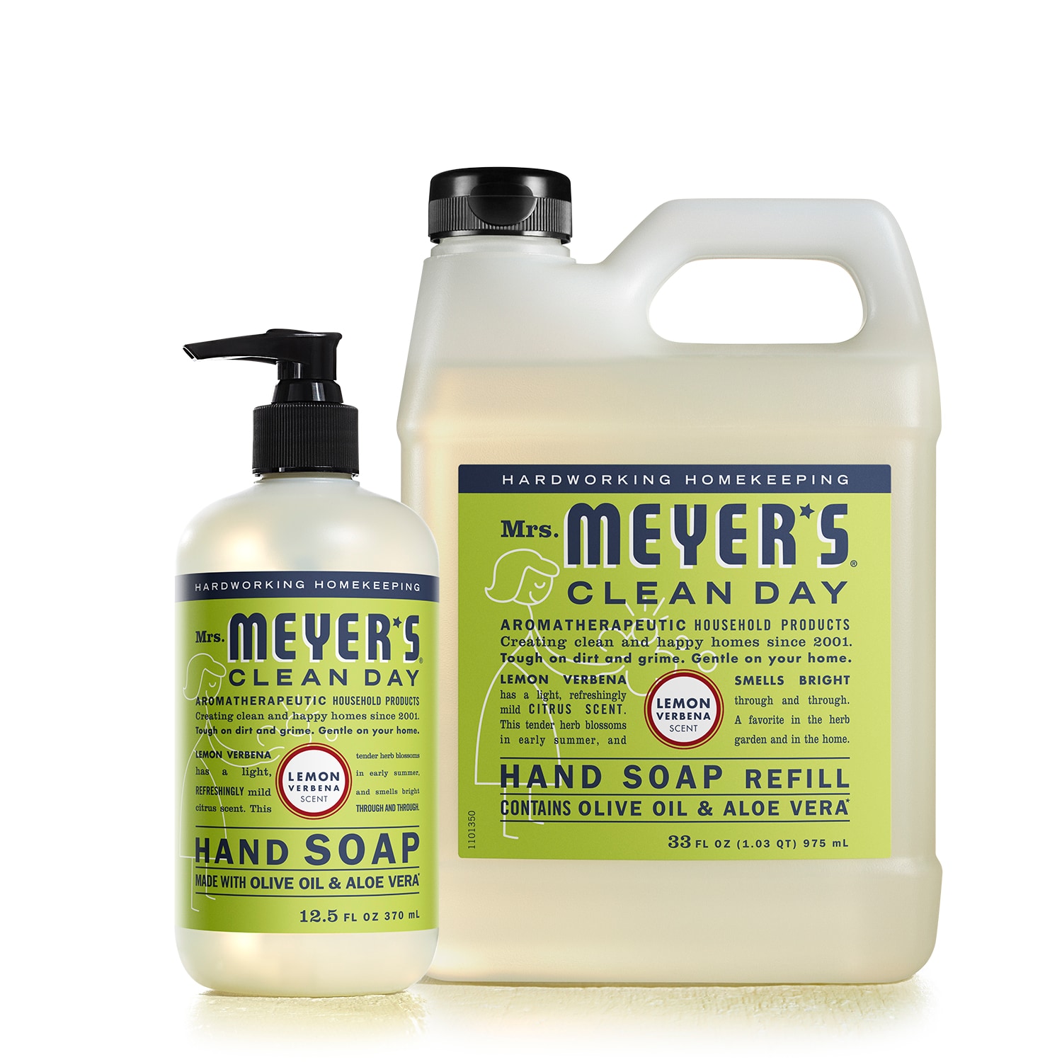 Mrs. Meyers Clean Day Orange Clove Hand Soap Bottle, 12.5oz