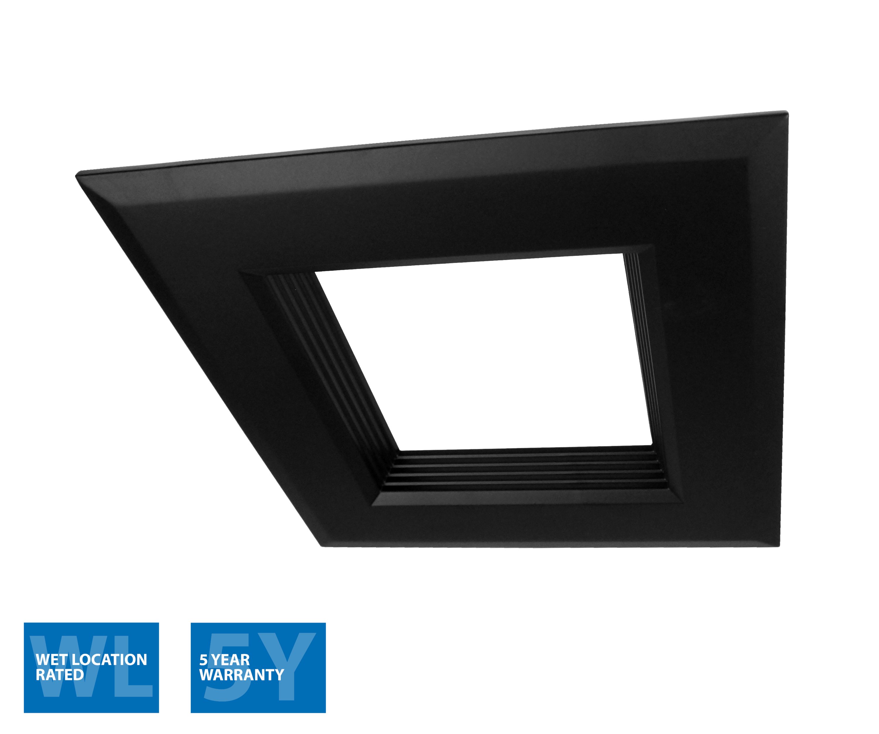 Nicor Lighting DQR6-10-120-3K-BK-BF Led-Retrofit-Downlight - View #5