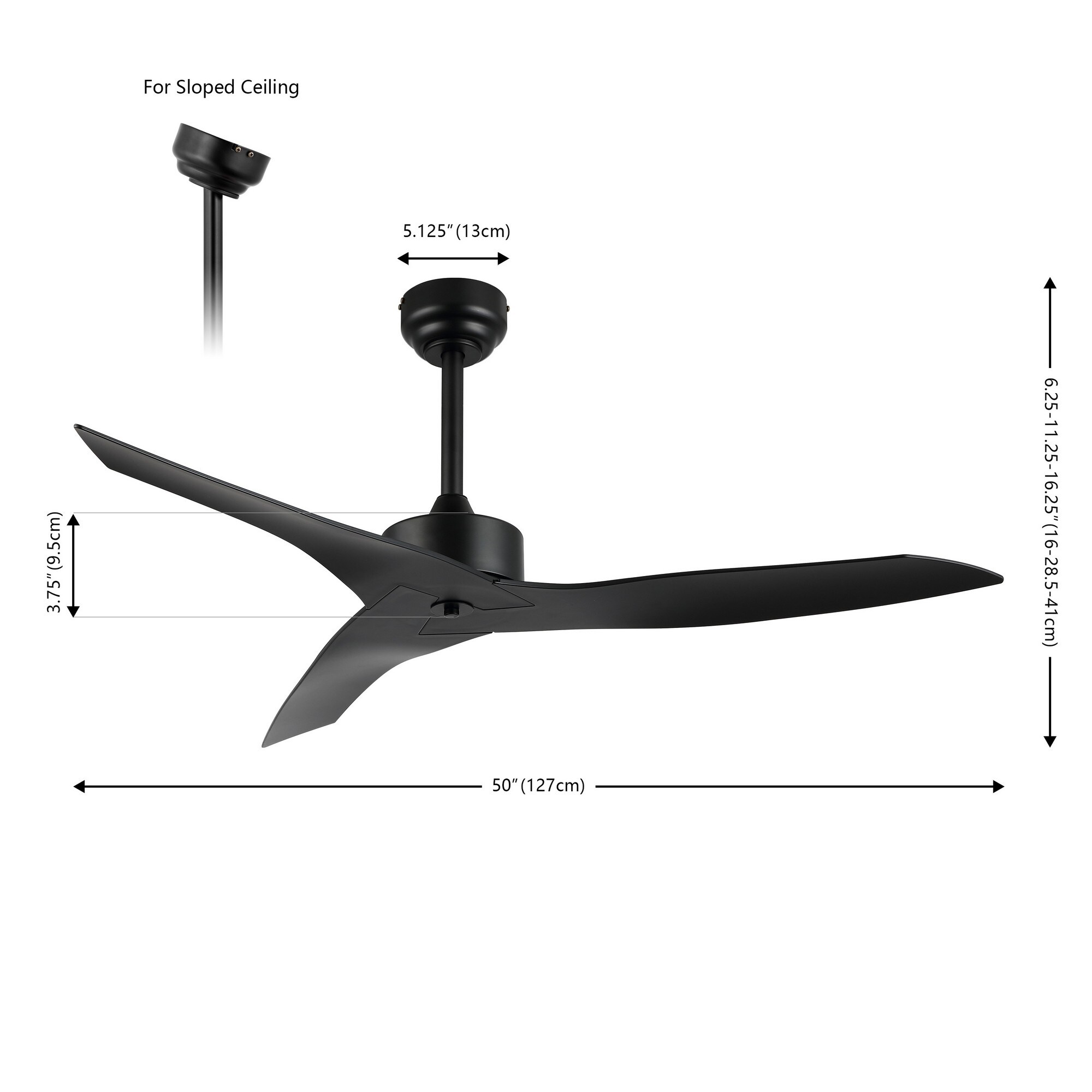 JONATHAN  Y OSK9715A Ceiling-Fans - View #4