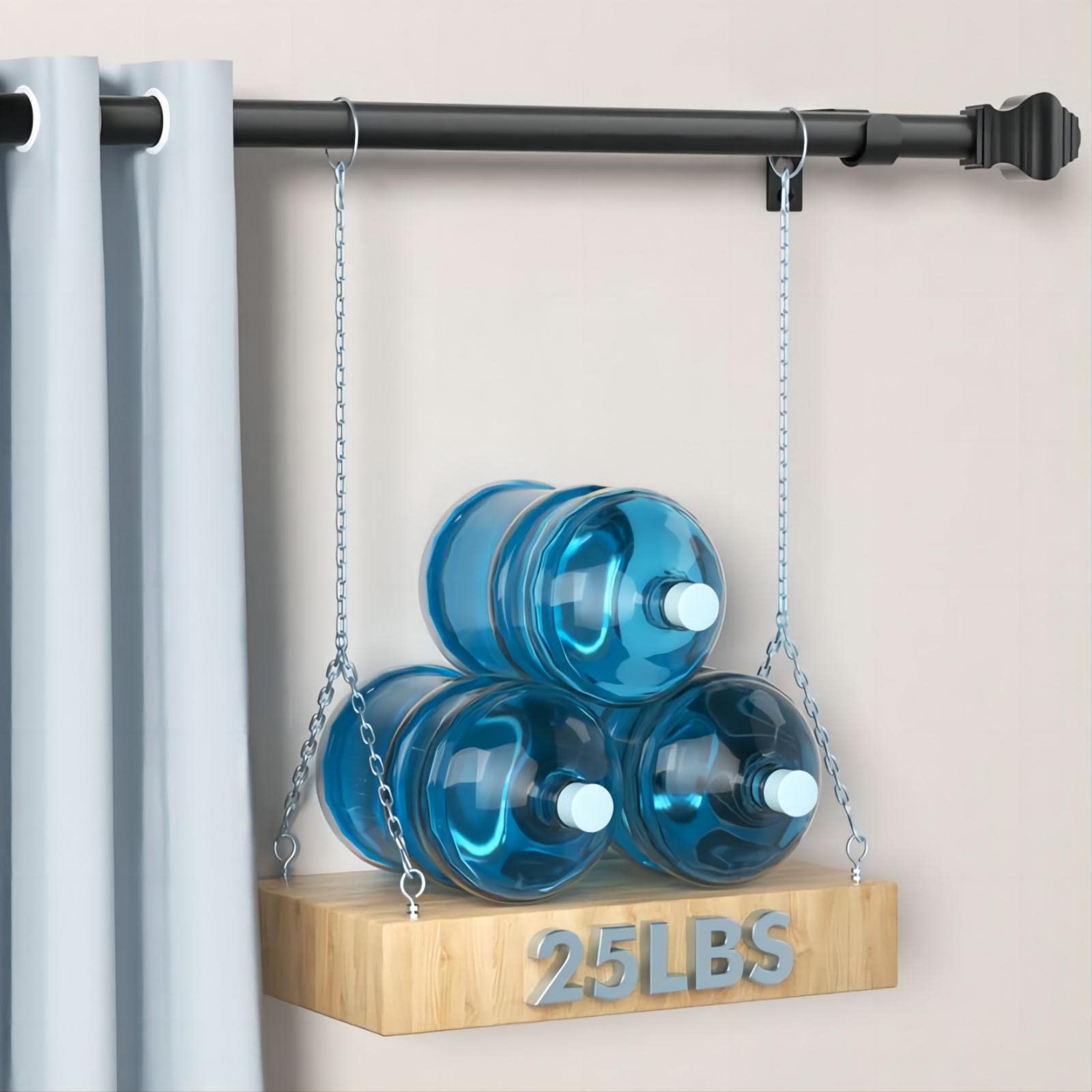 KIWDZFU LKI0817A164 Curtain-Rods - View #2