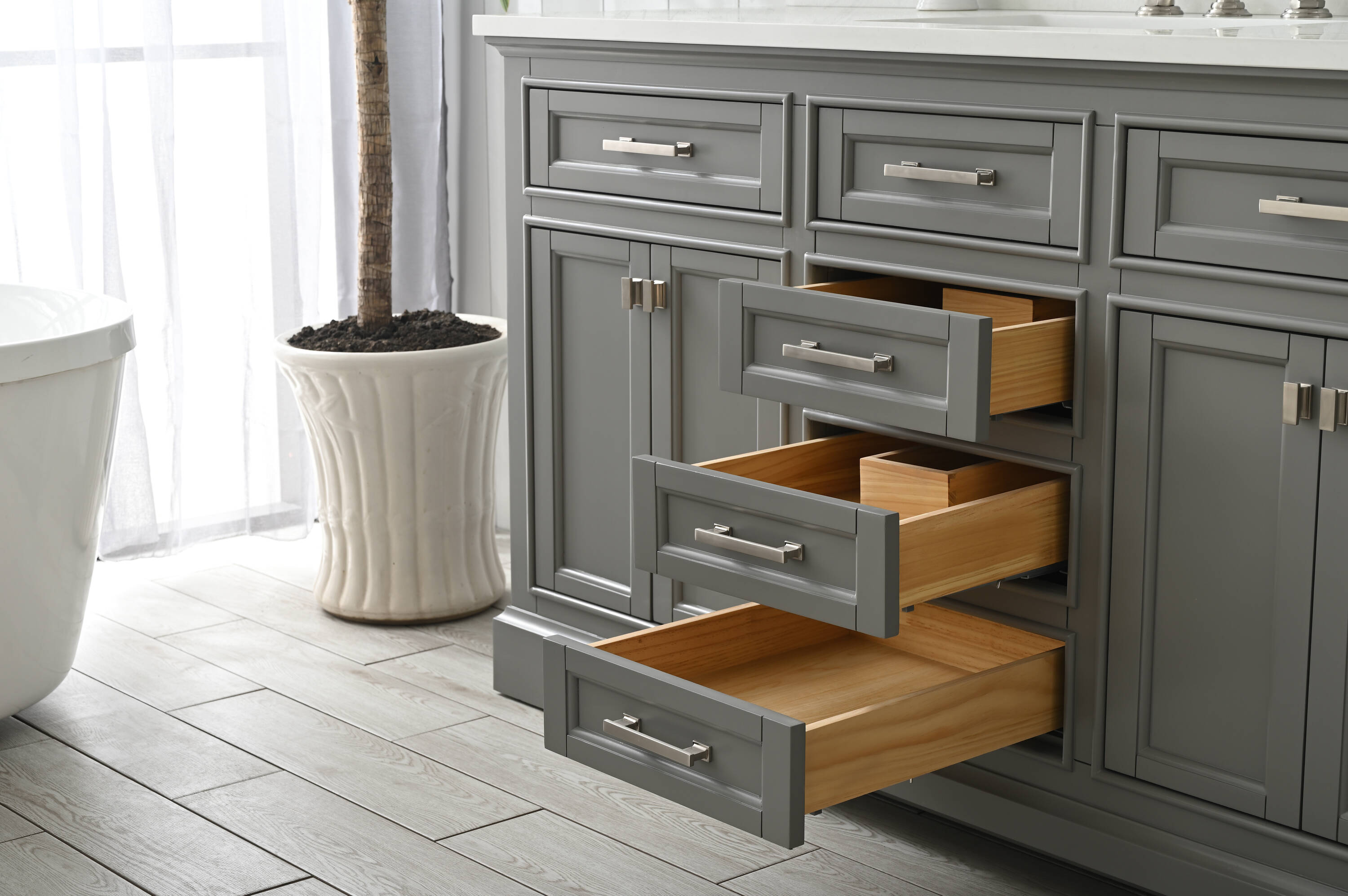 Design Element ML-60S-GY Bath-Vanity-Combo - View #9