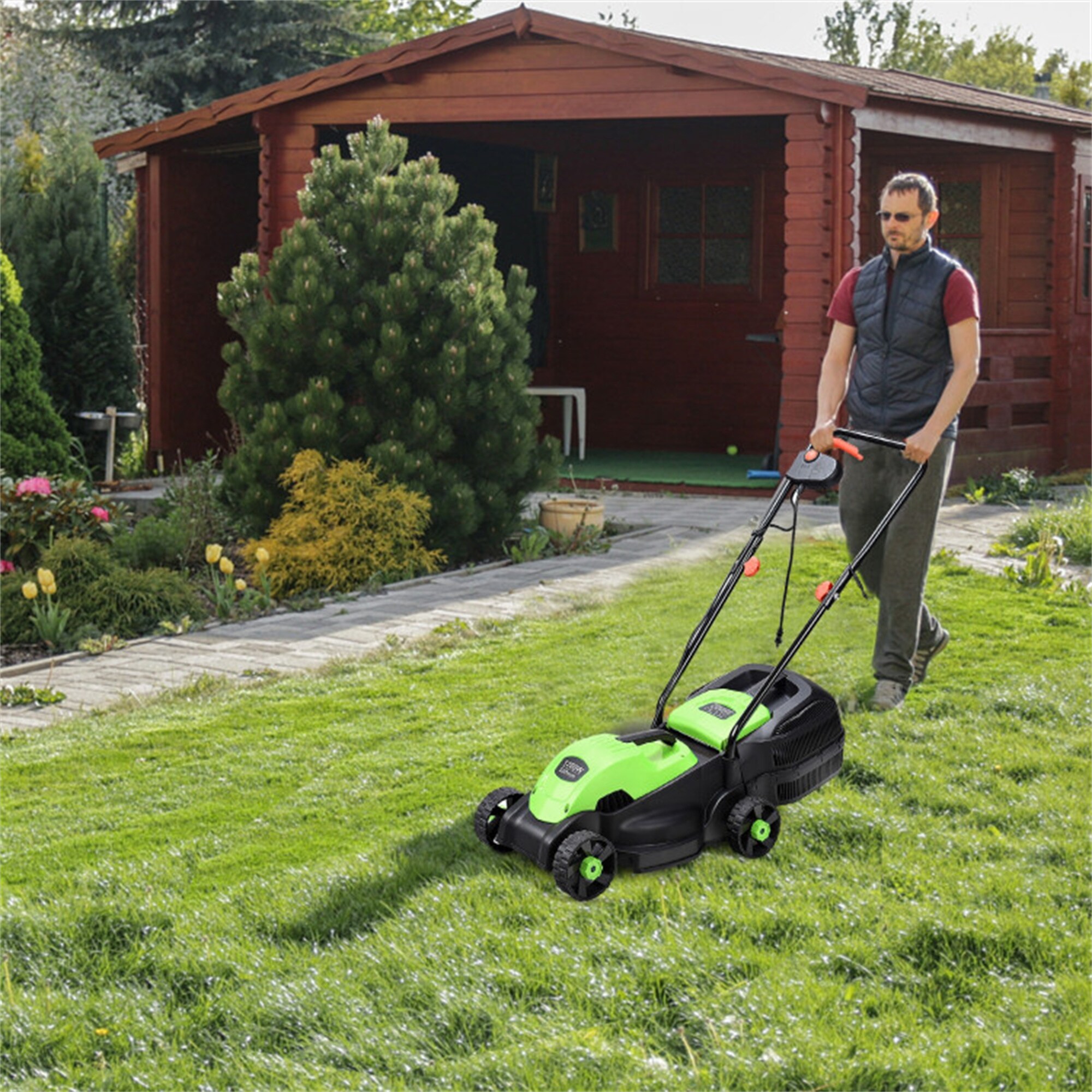 BABOOM BOM-T4341CF-CO Push-Mower-Electric - View #3