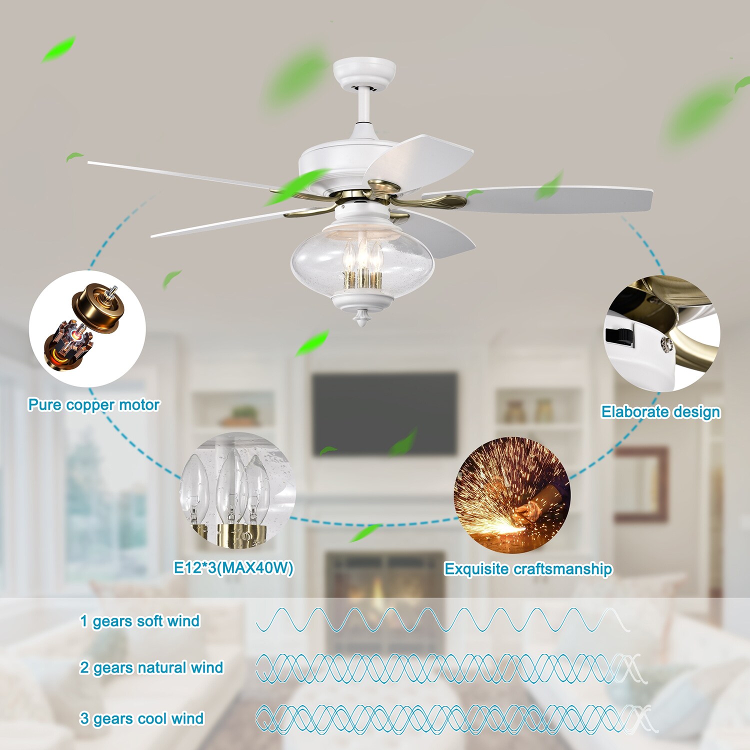 Bybafun YB5700079 Ceiling-Fans - View #8