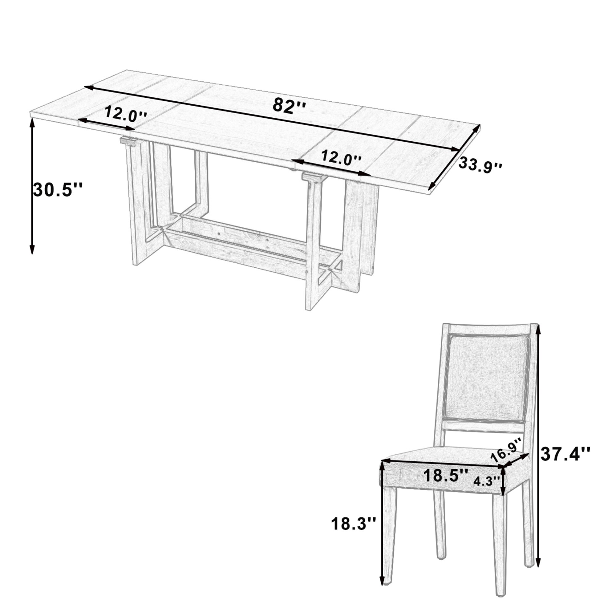 Bybafun YA0100206 Dining-Sets - View #5