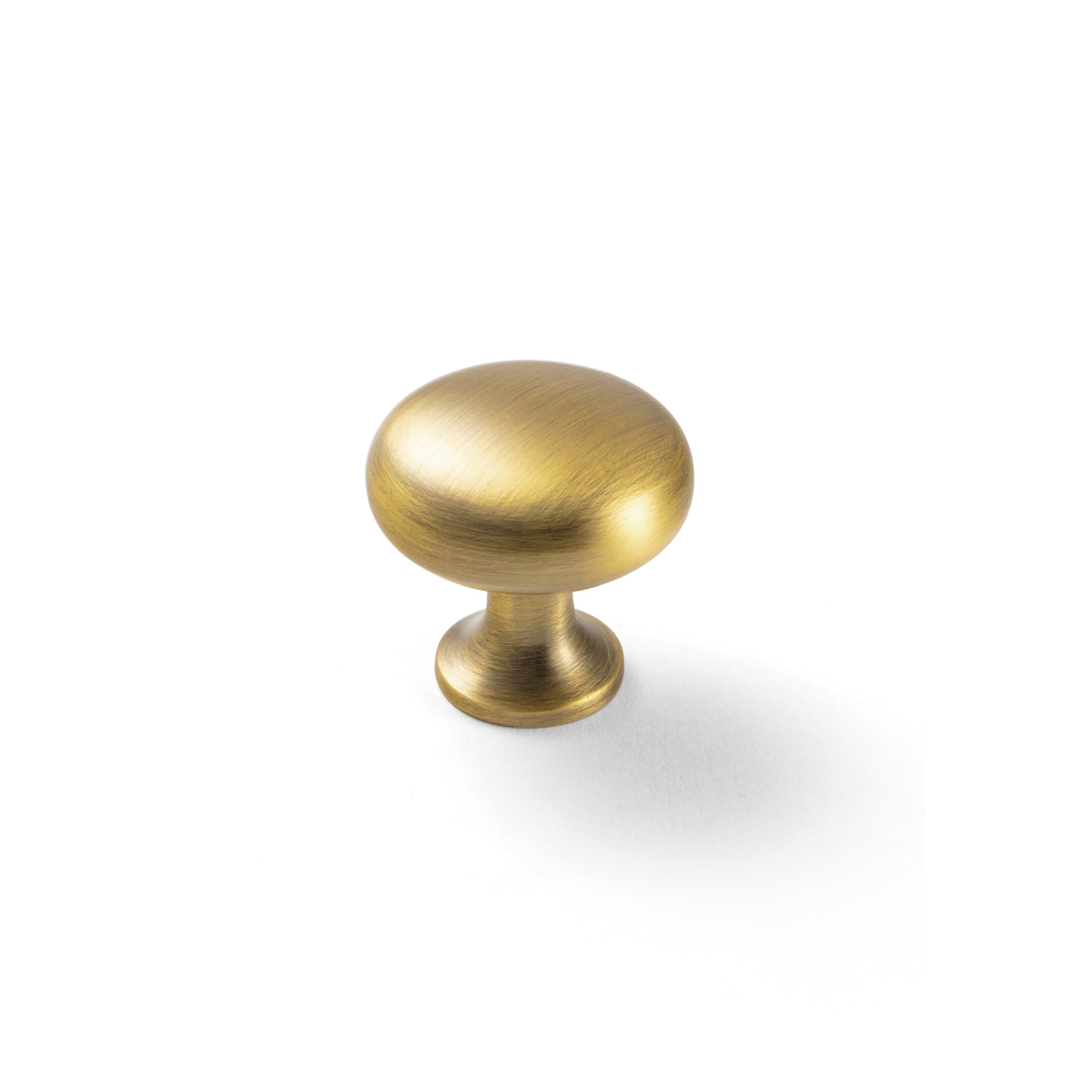 Miaokesen 1-1/10-in Brushed Bronze Mushroom Classic Cabinet Knob 6 -Pack #6180KFGT-DK