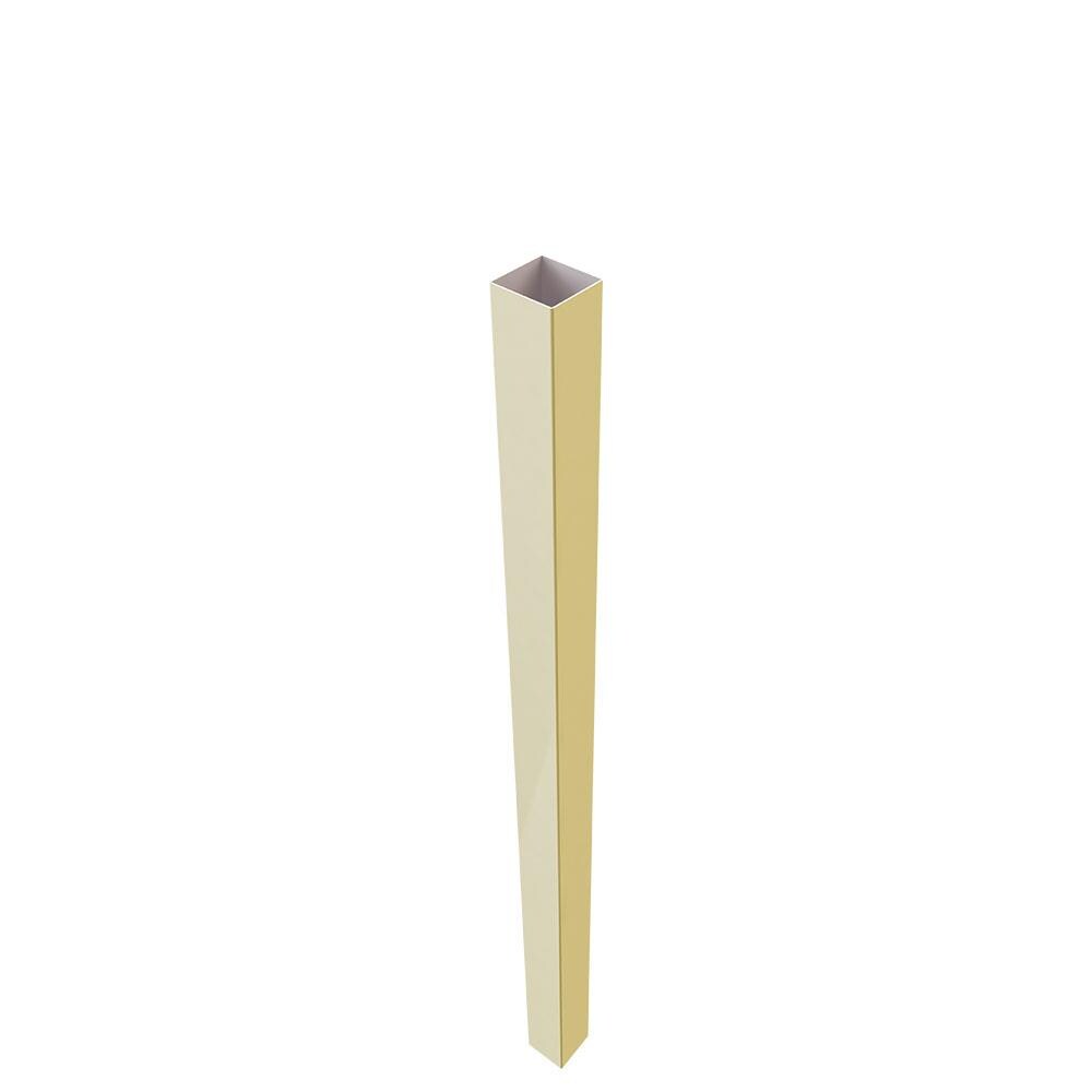 Freedom 73013930 12-ft H x 5-in W Sand Vinyl Universal Fence Post