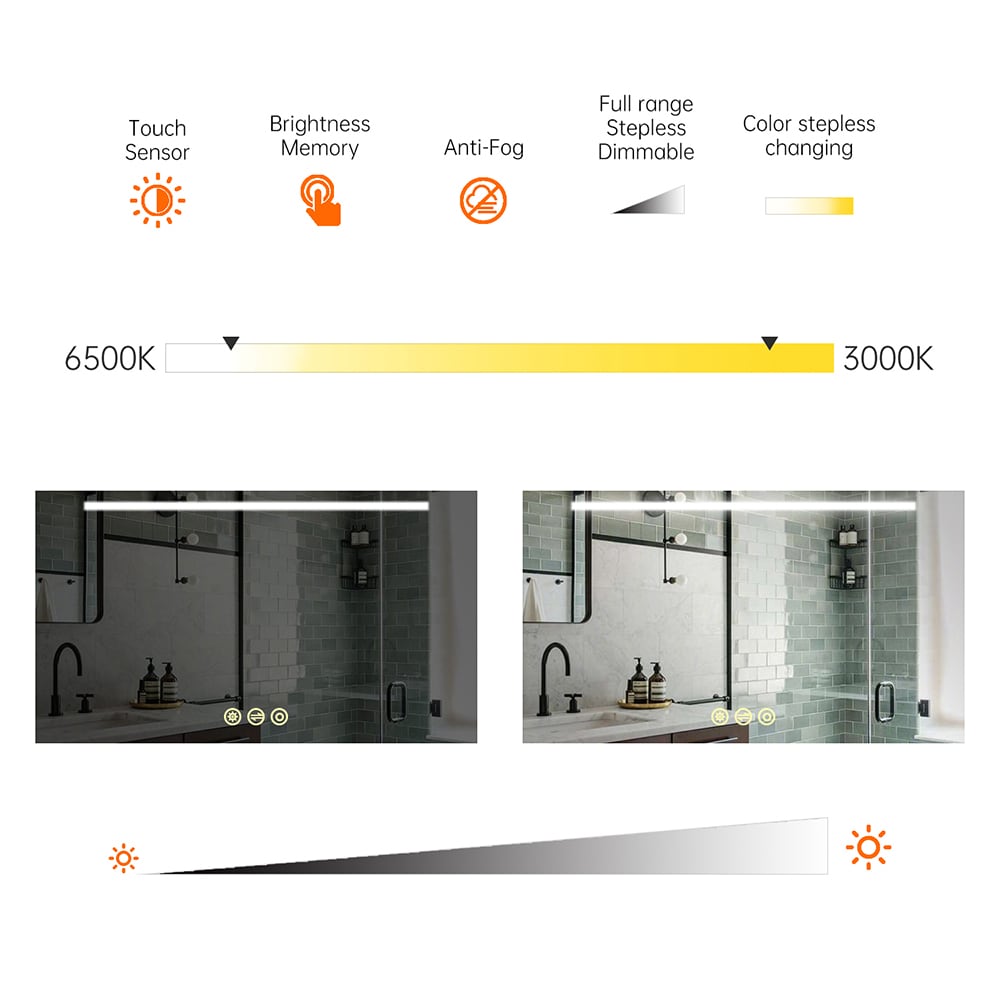 Topcraft 4224-01-J Framed-Bath-Mirrors - View #6