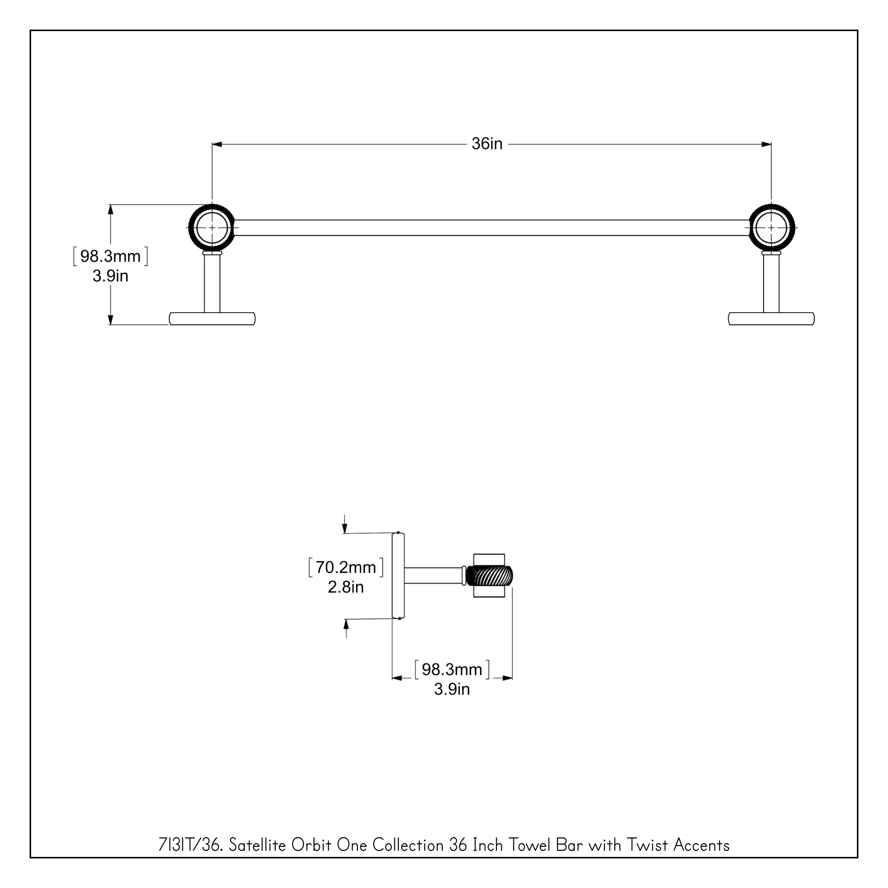 Allied Brass 7131T/36-ABR d060350 - View #3