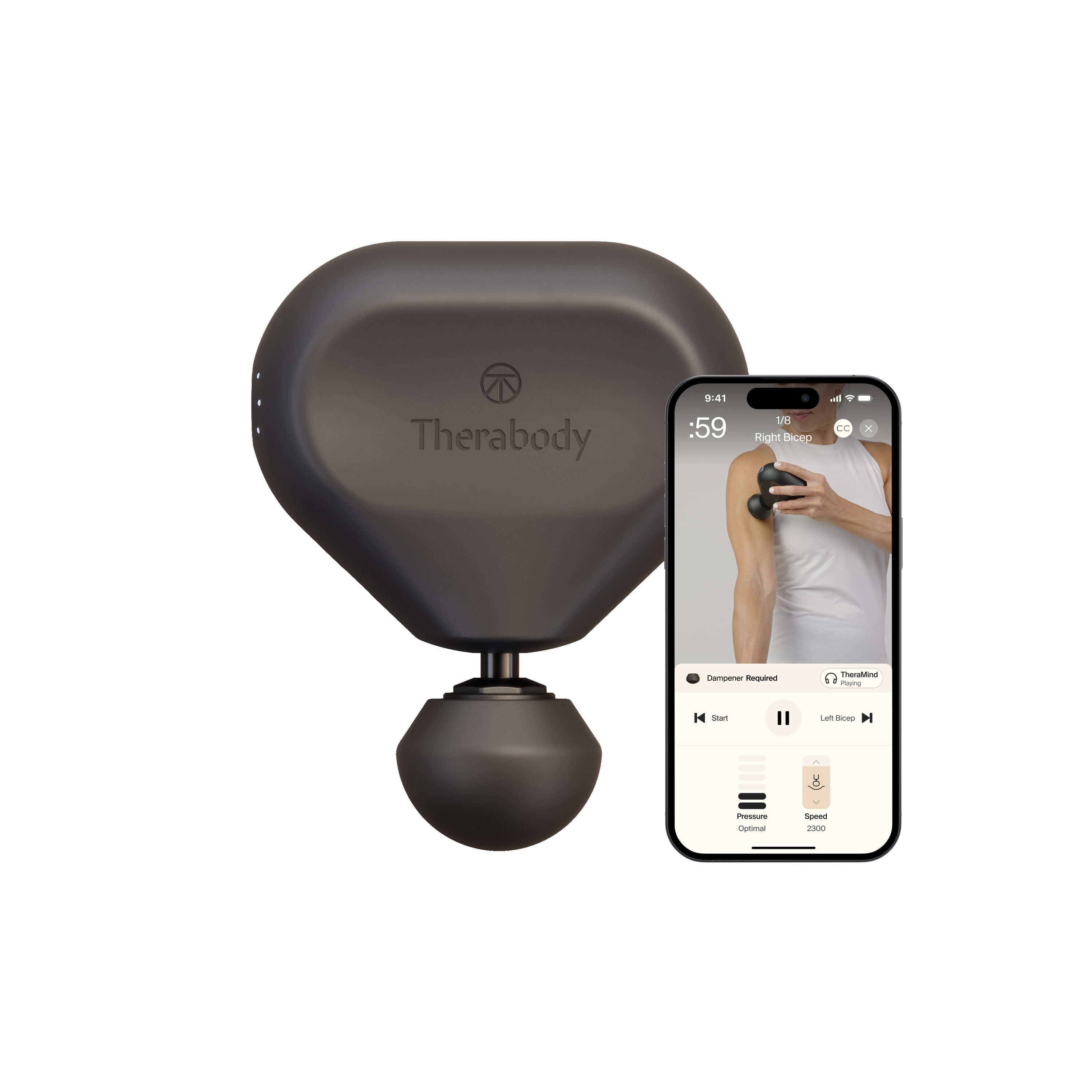 Therabody TG0004128-1A10 Mini 3 Battery Handheld massager