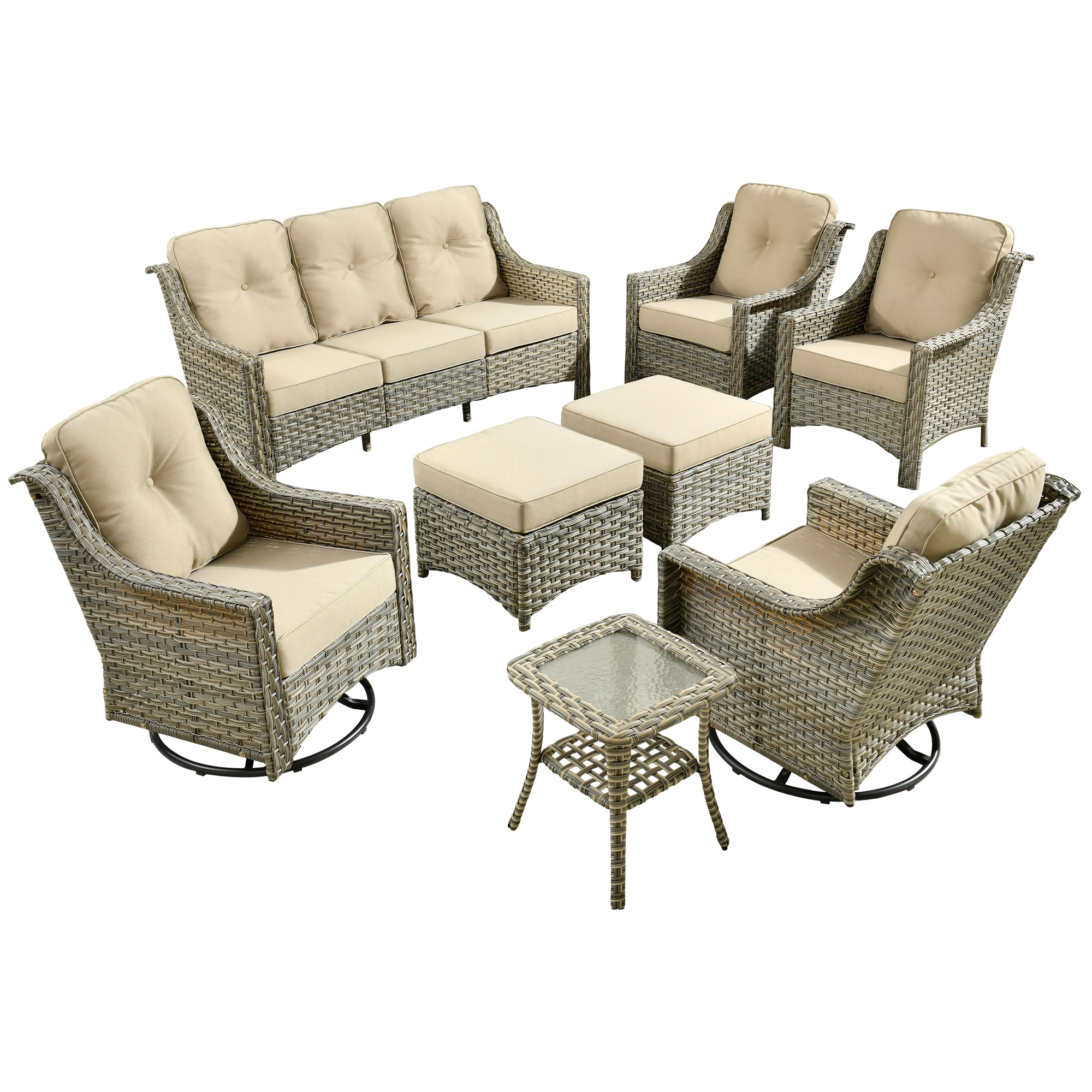 ALTRIGUS 6L-YZPAD608-AL Patio-Conversation-Sets - View #2