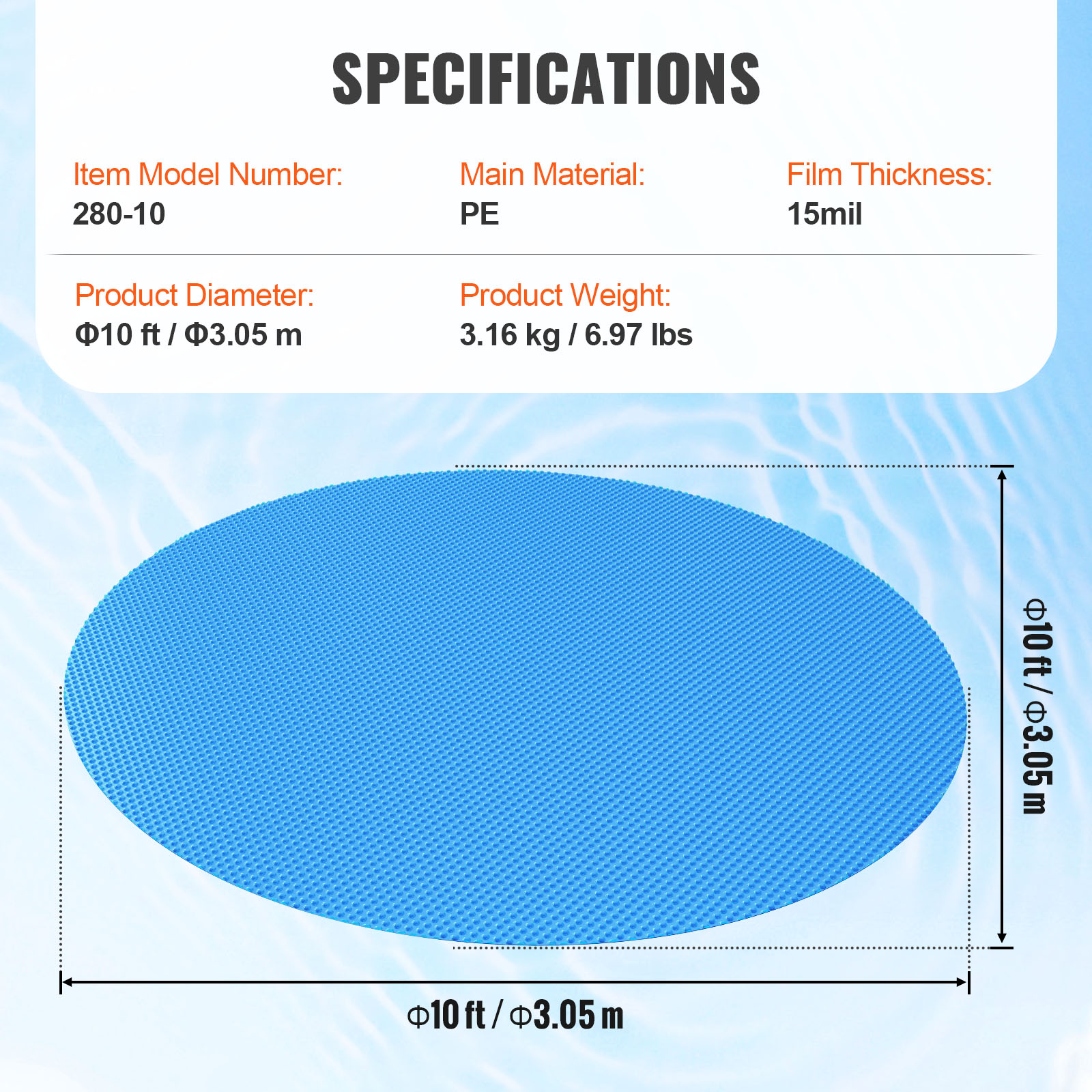 VEVOR TYNJRYCMYX103MA1PV0 Pool-Covers - View #8