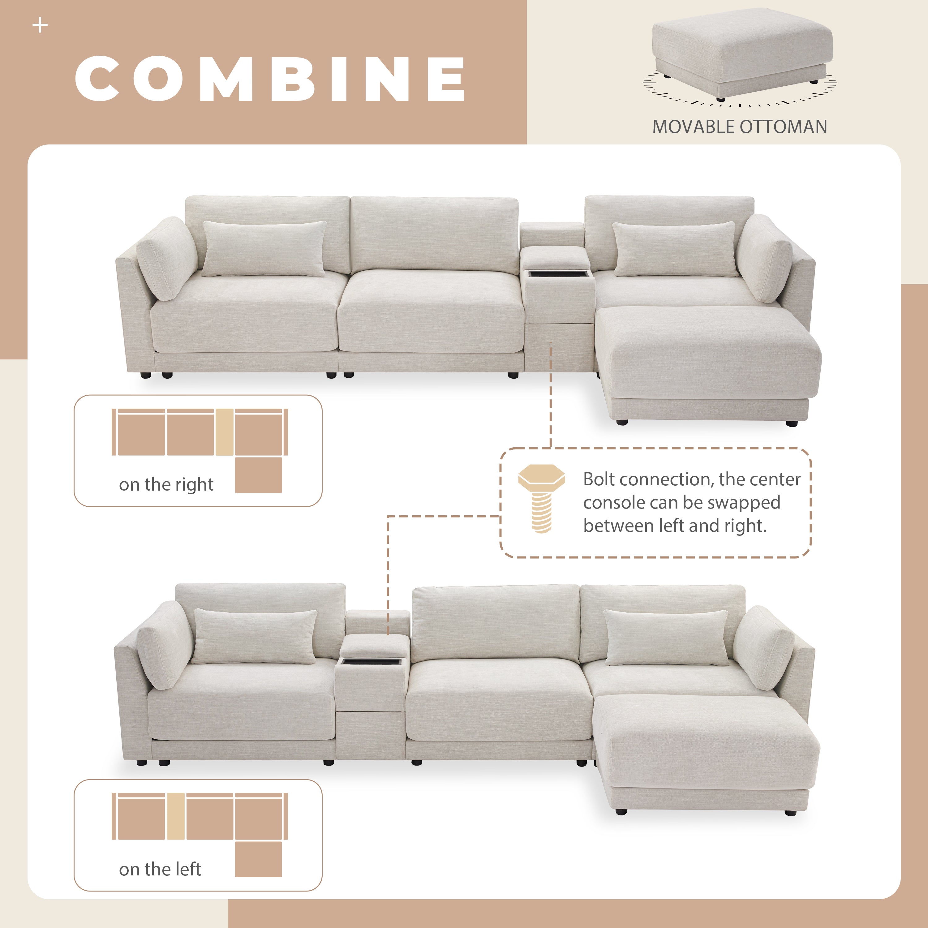 Boyel Living BL-GS28775A Sofas-Loveseats - View #8