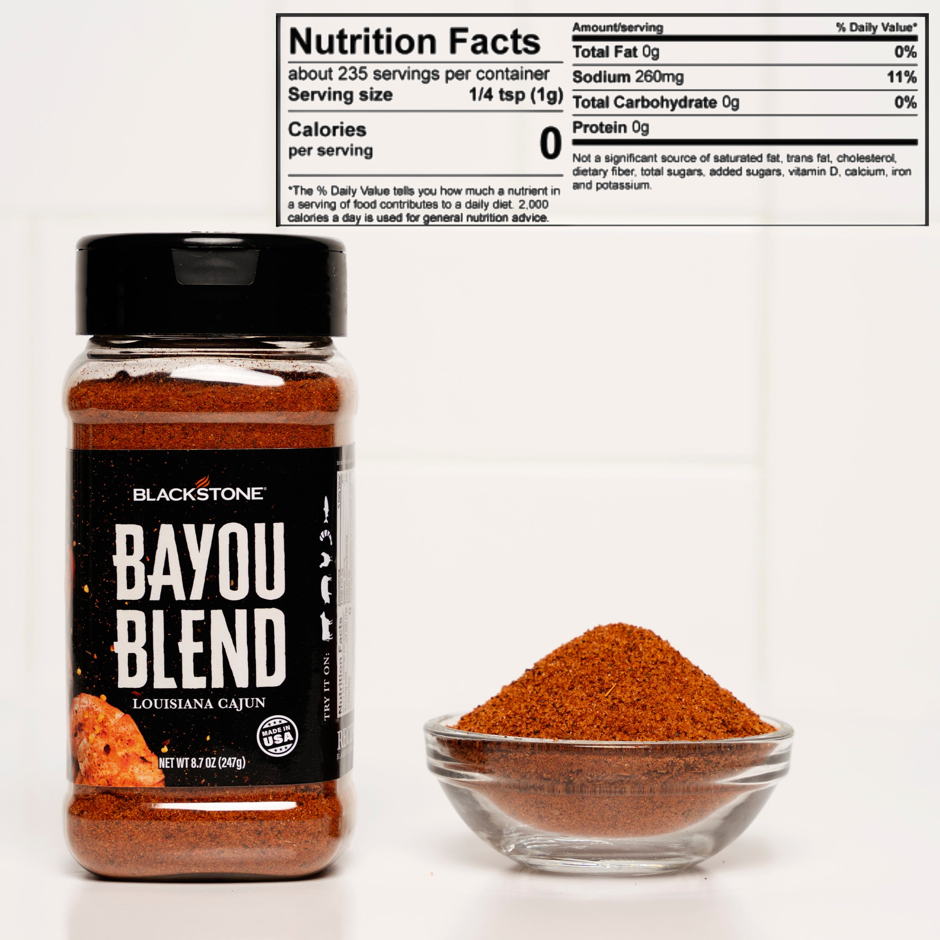 Blackstone Bayou Blend Seasoning in the Dry Seasoning & Marinades ...