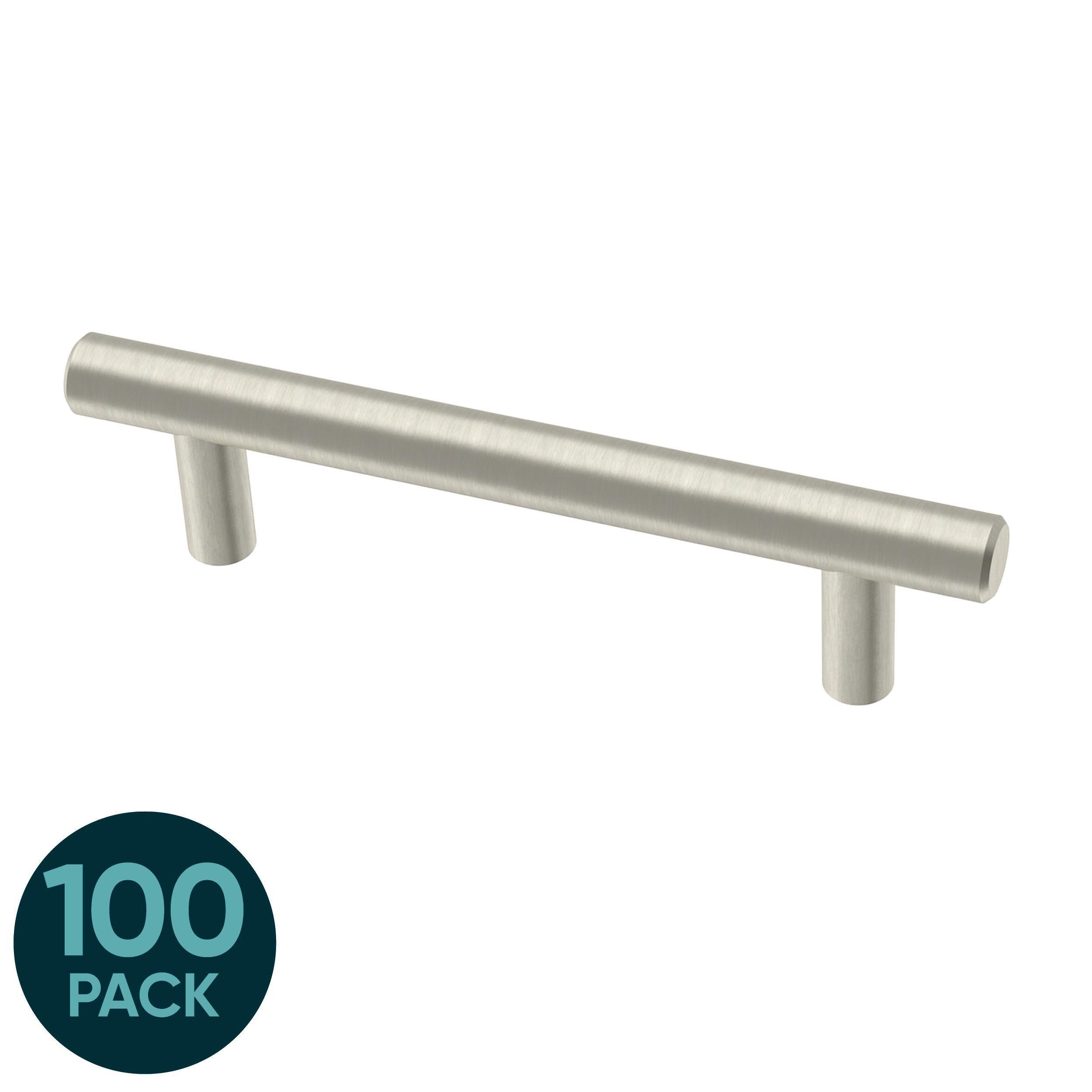 Origin 21 BAR096W-SS-K9 Axel 3-3/4-in , 96mm Center to Center Stainless Steel Cylindrical Bar 100 -Pack