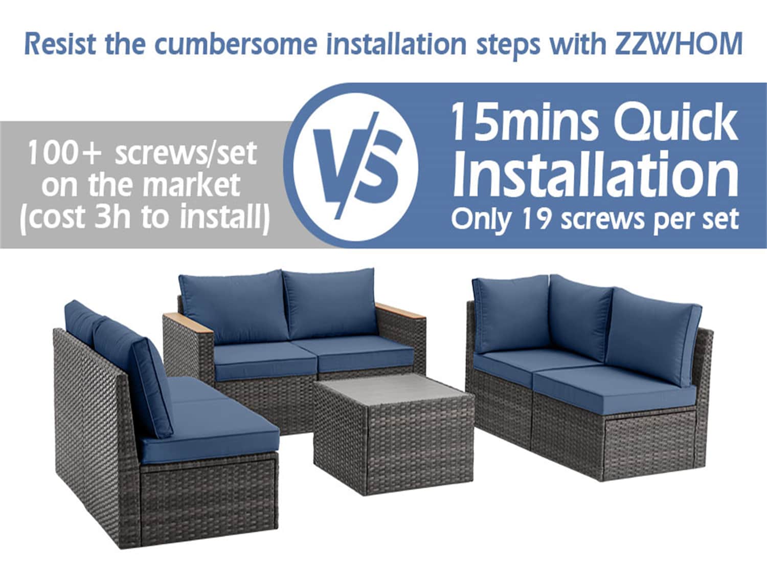 CESICIA JT35A Patio-Conversation-Sets - View #6