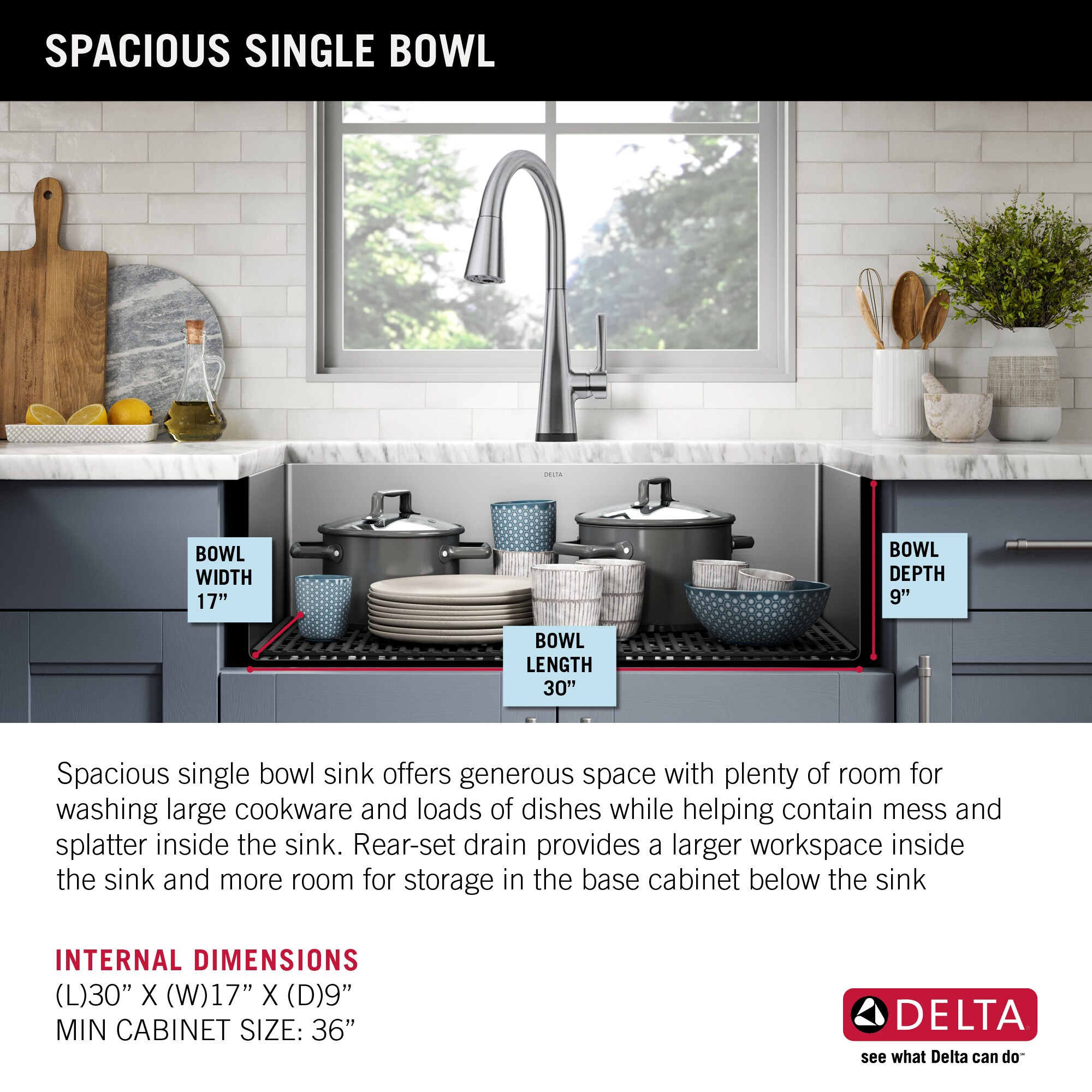 Delta 953034-32S-SS Kitchen-Sinks - View #7