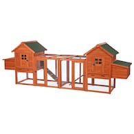 Chicken Coops & Rabbit Hutches Color/Finish Family Brown